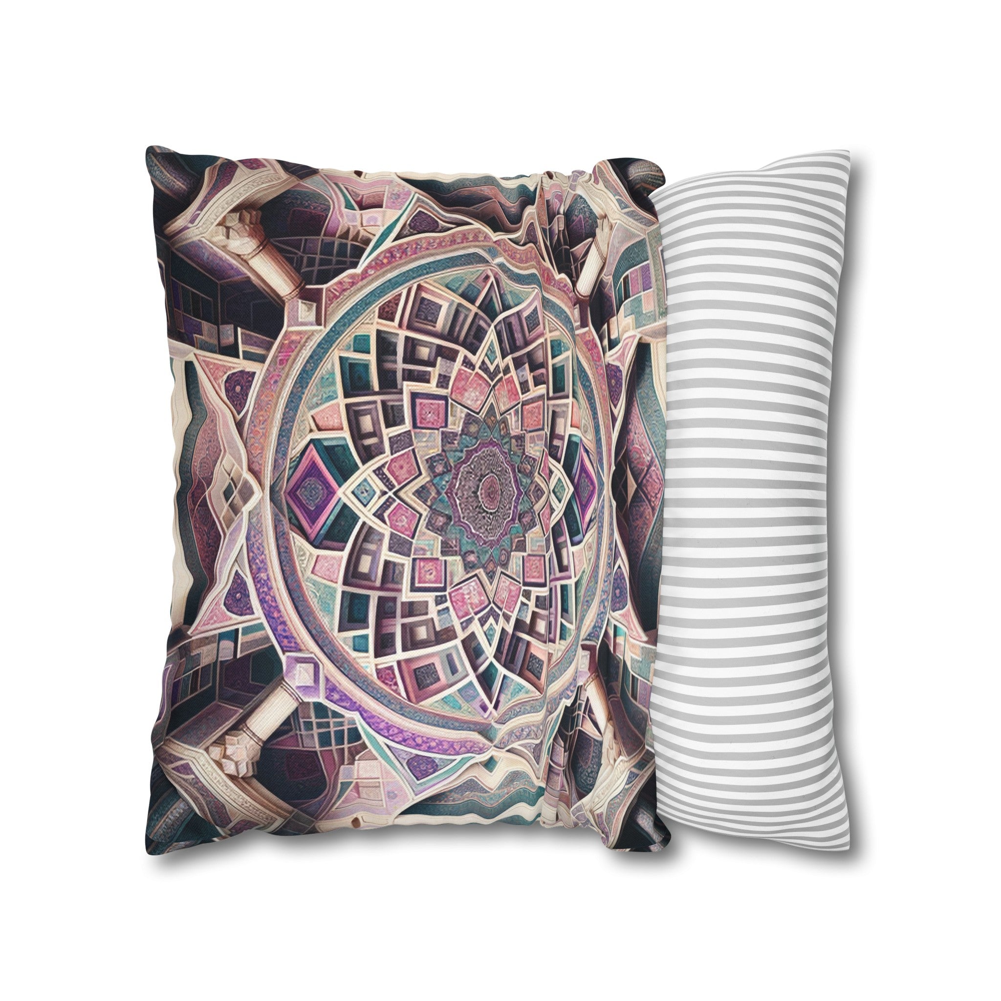 Persian Art 6 - Polyester Square Pillowcase