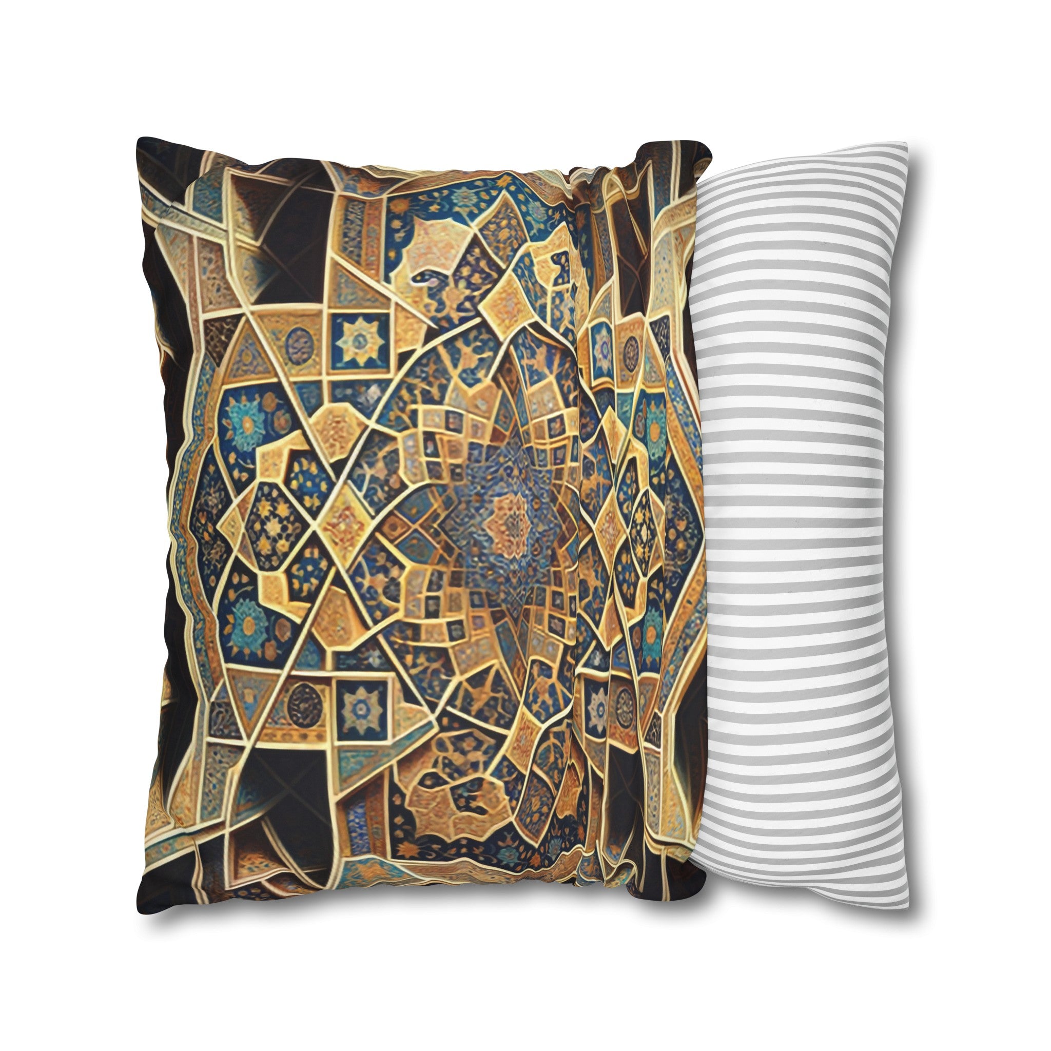 Persian Art (3) - Suede Square Pillowcase