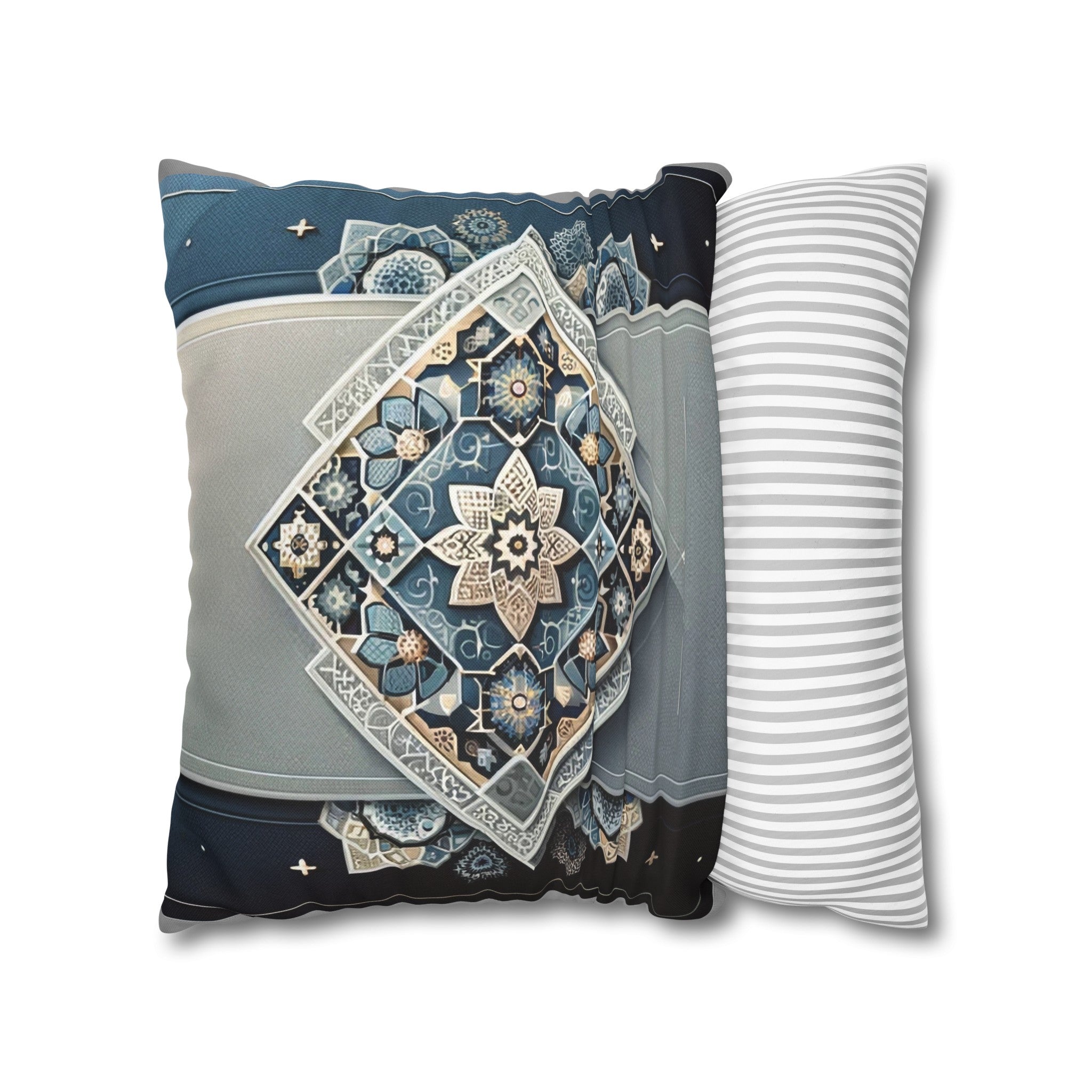 Islamic Art 7 - Polyester Square Pillowcase