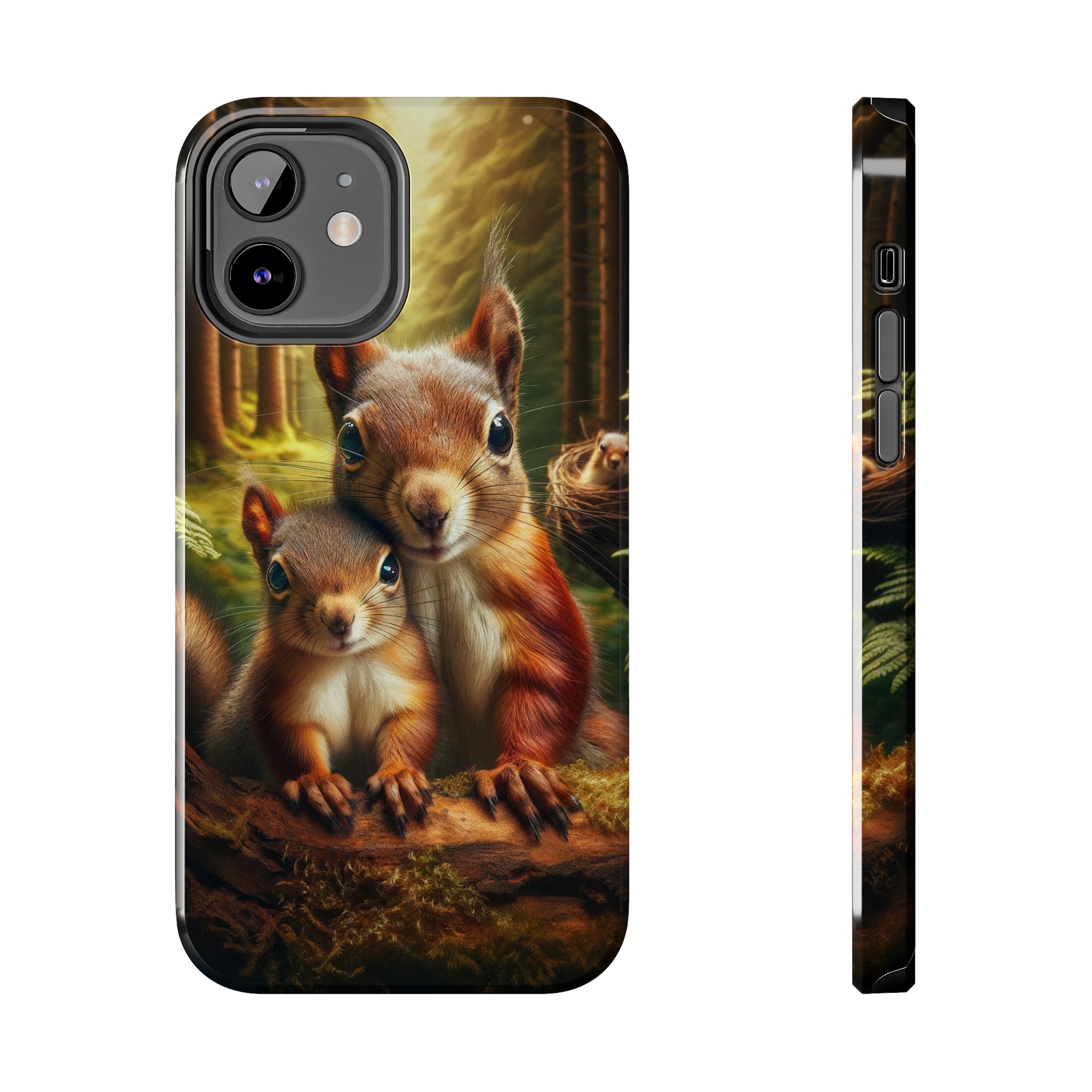 Two squirrels - Tough Phone Case