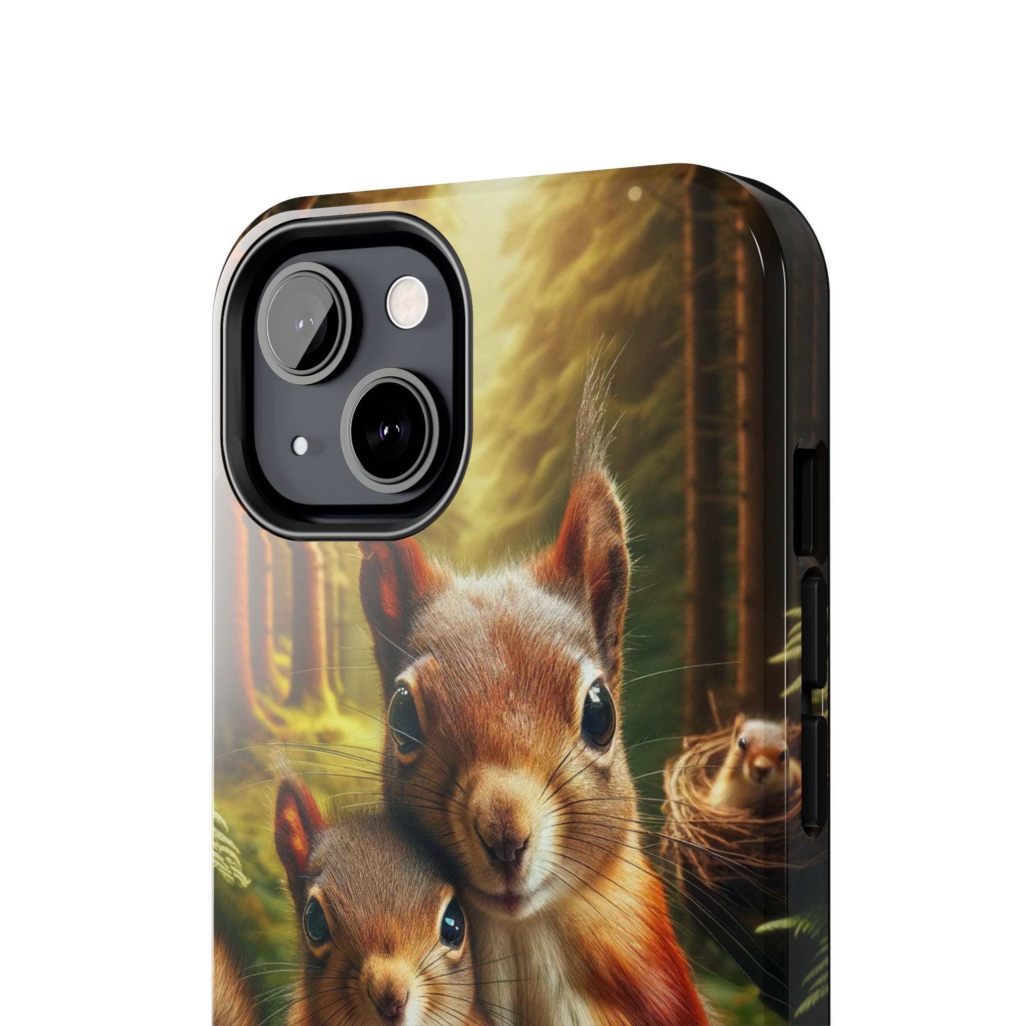 Two squirrels - Tough Phone Case