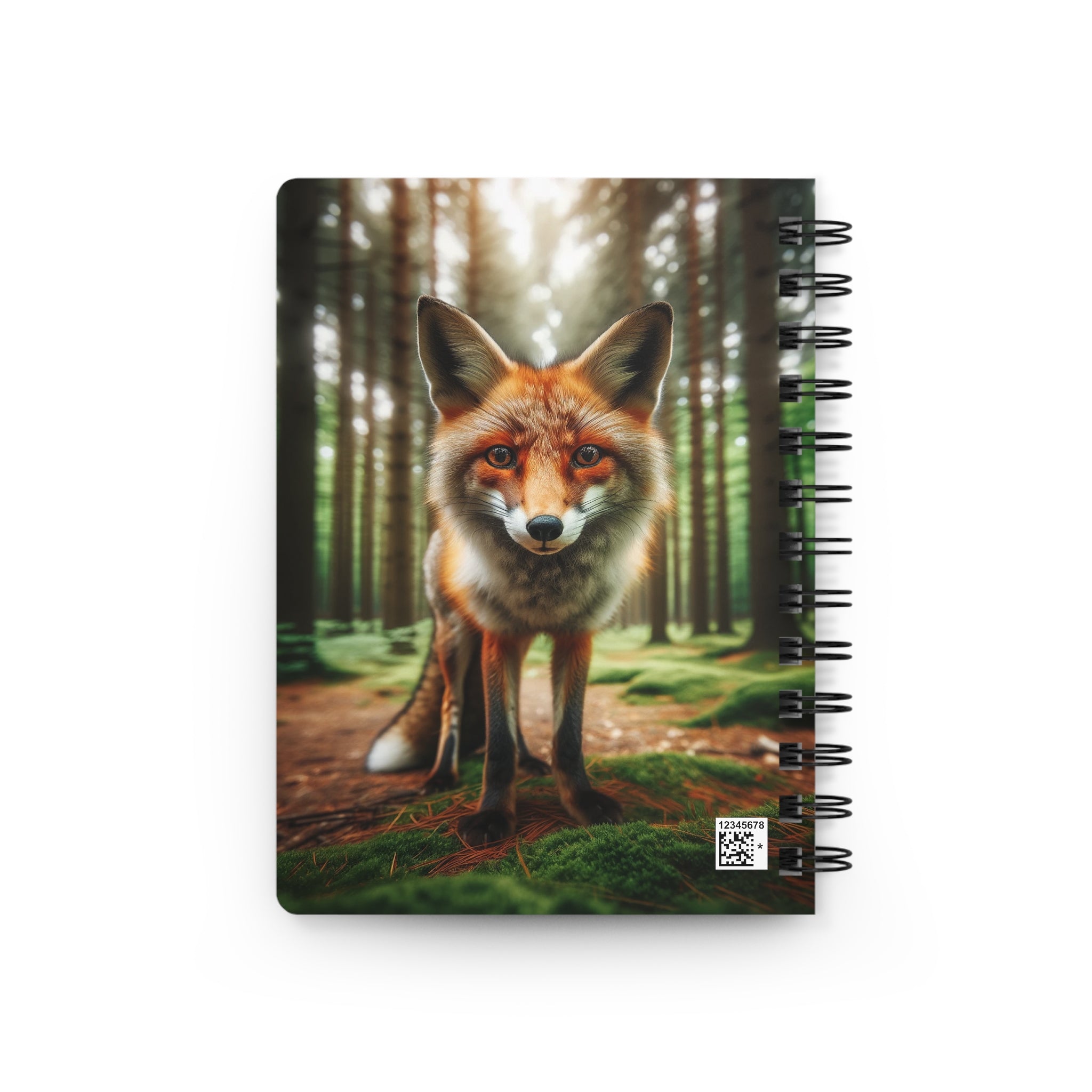 A curious fox - Spiral Notebook