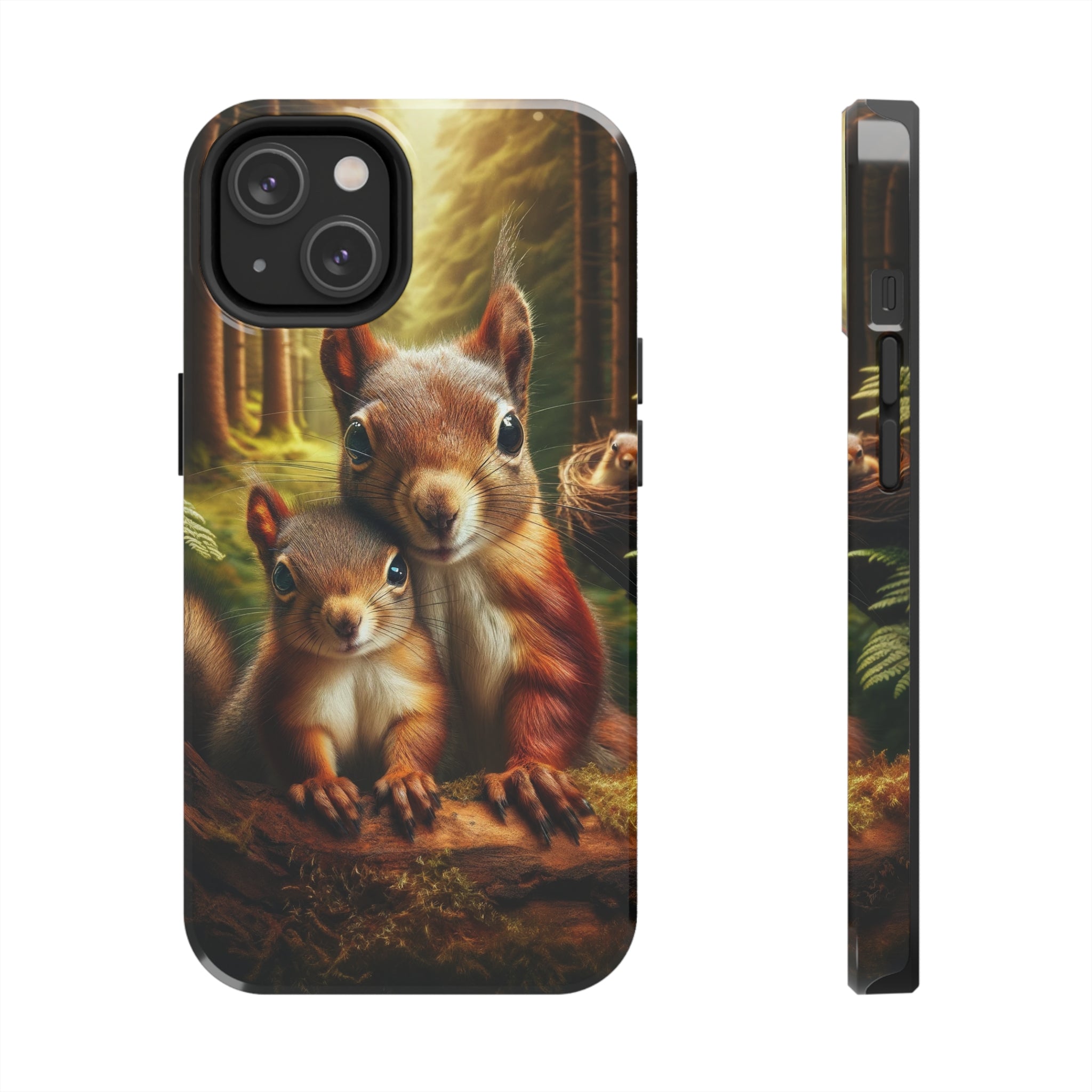 Two squirrels - Tough Phone Case