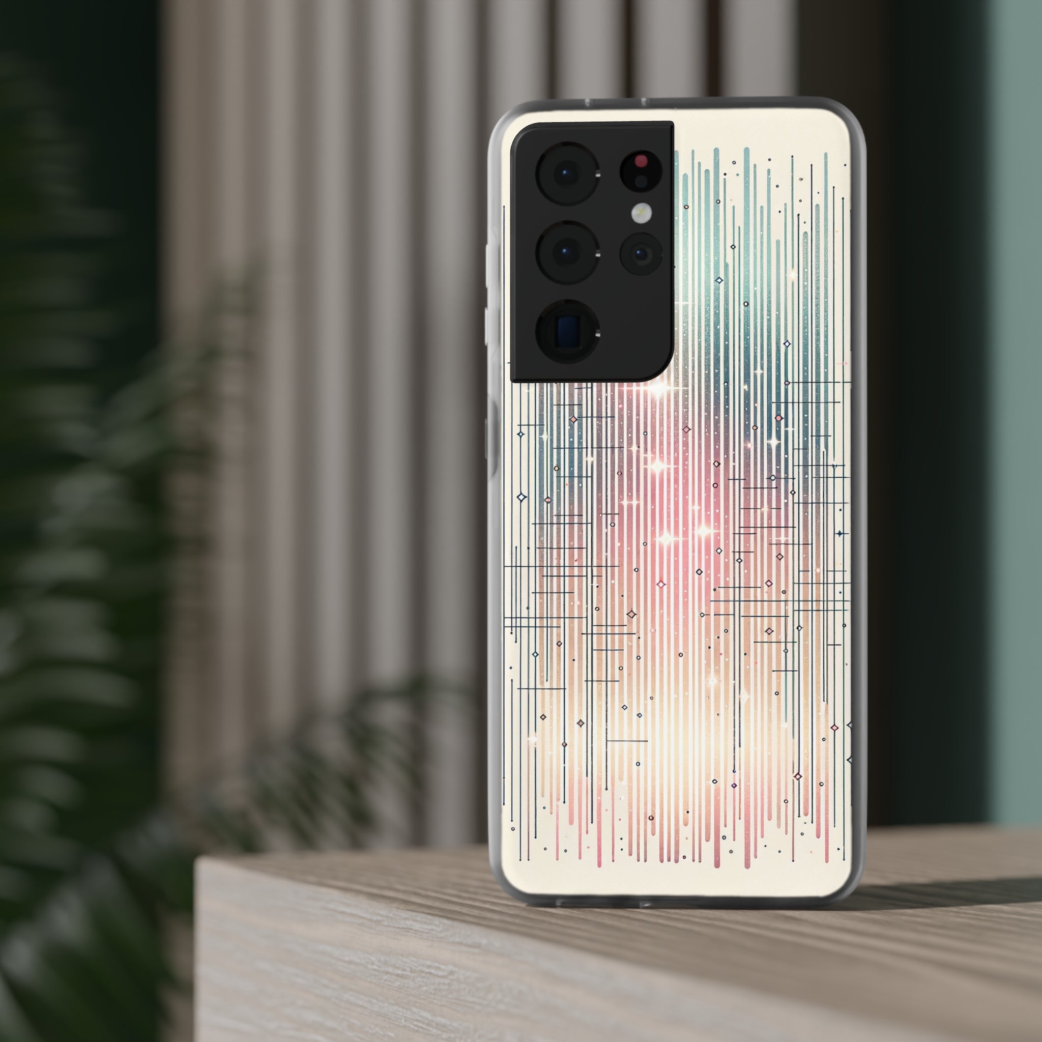 Pastel Lines- Flexi Case (Samsung only)