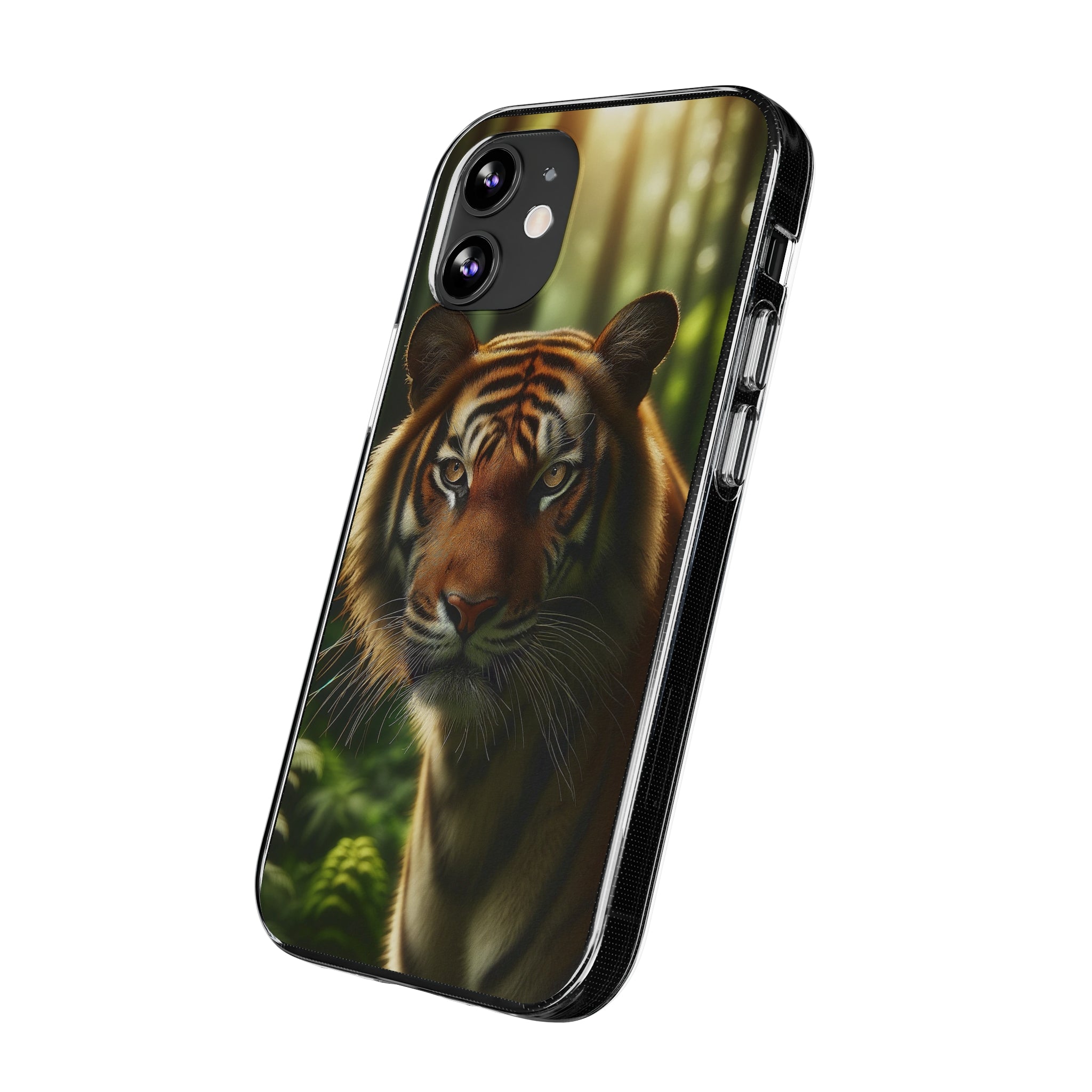 Curious Tiger - Soft Phone Case