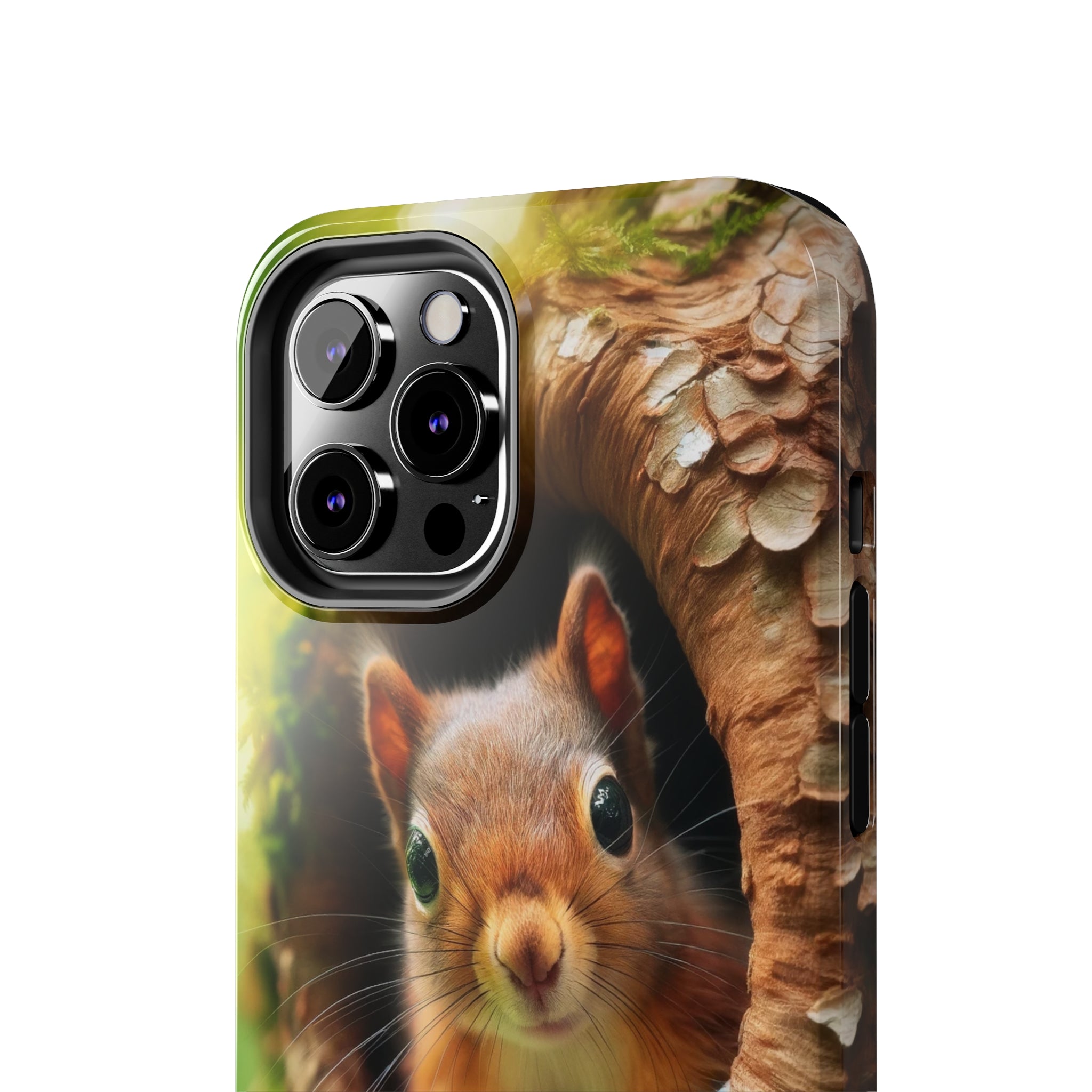 Squirrel in a tree - Tough Phone Case