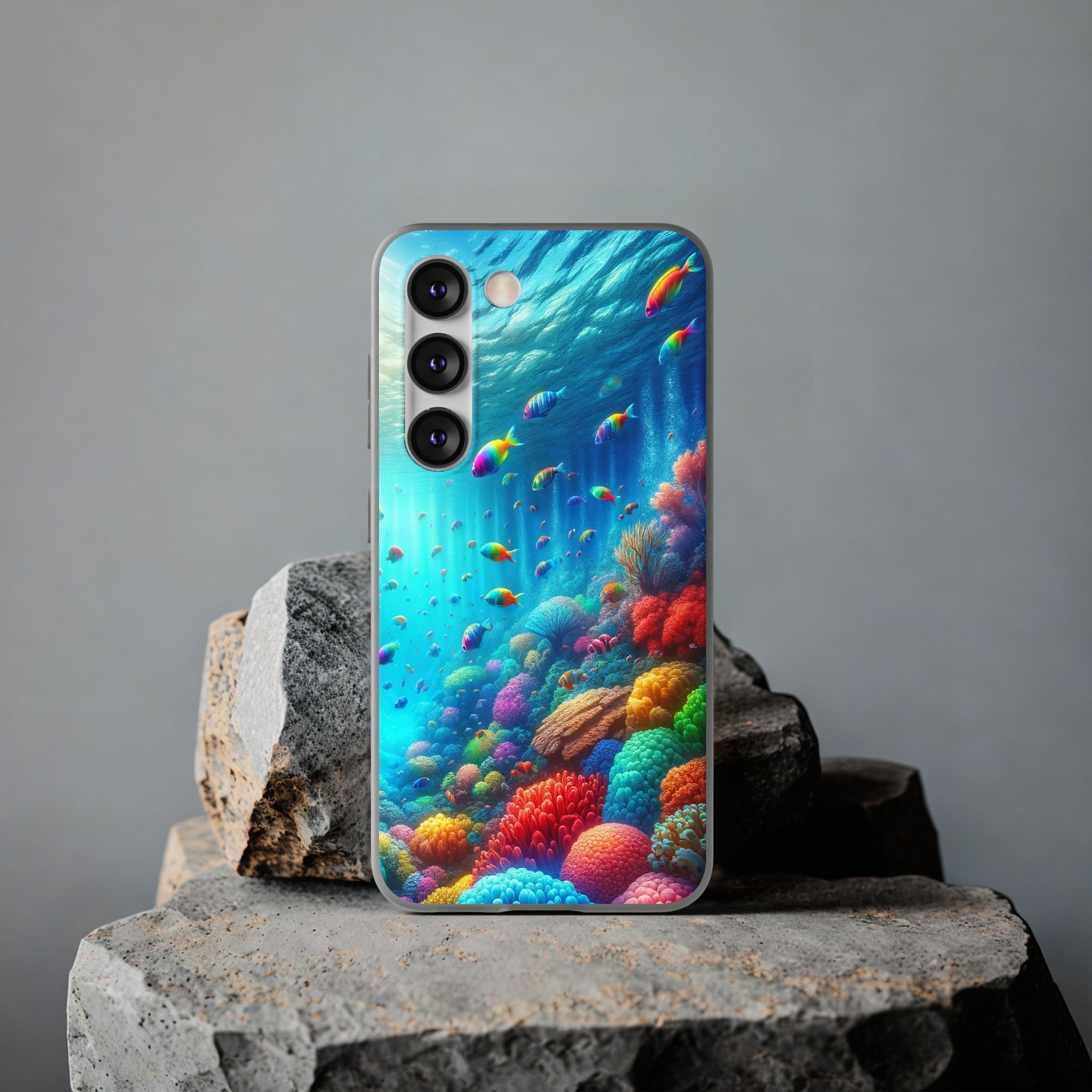 Colourful fish - Flexi Case (Samsung only)