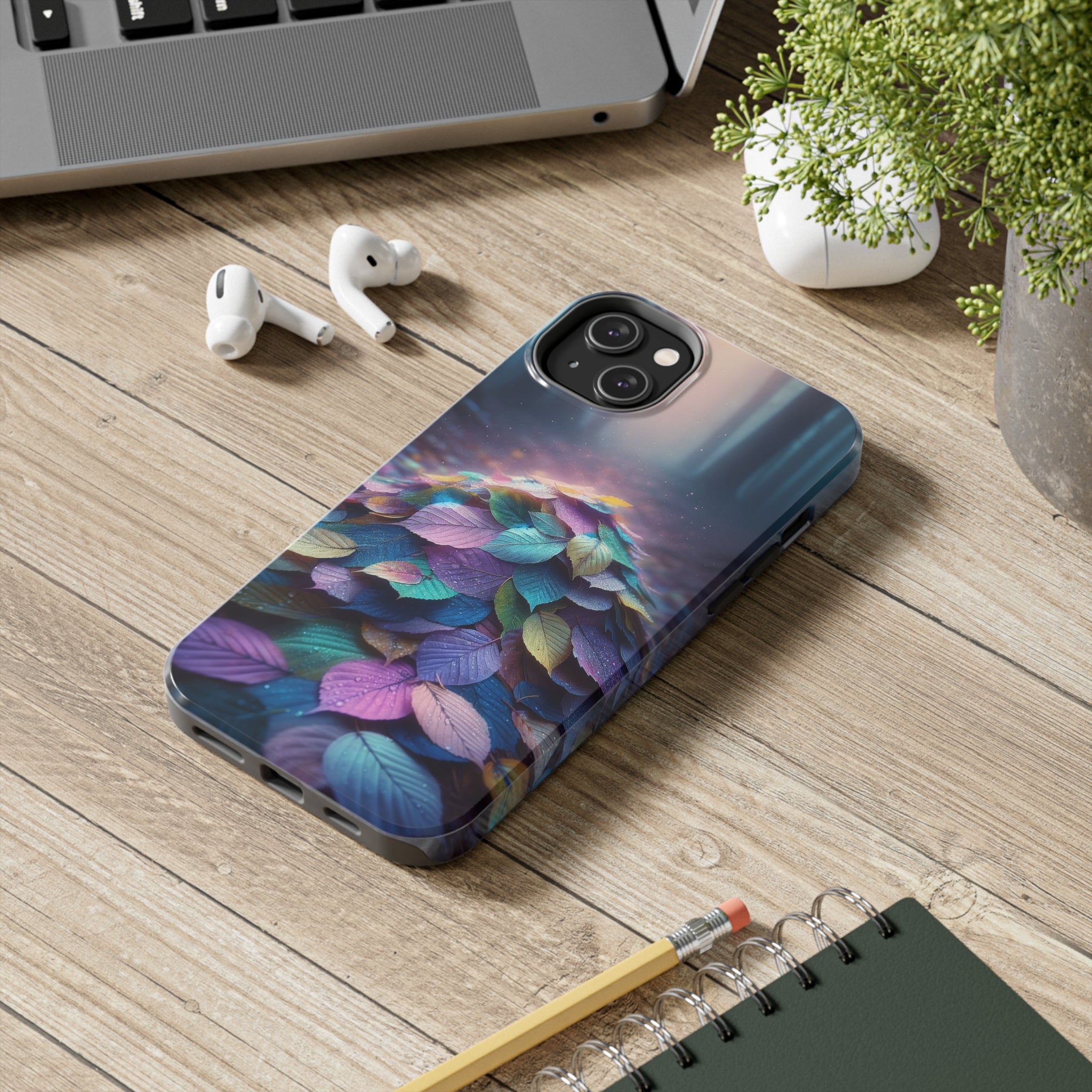 Pile of pastel leaves - Tough Phone Case