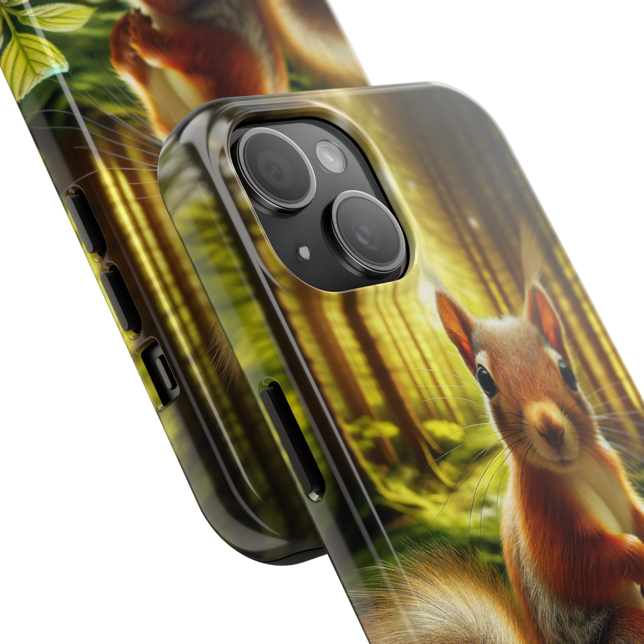 Curious squirrel - Tough Phone Case