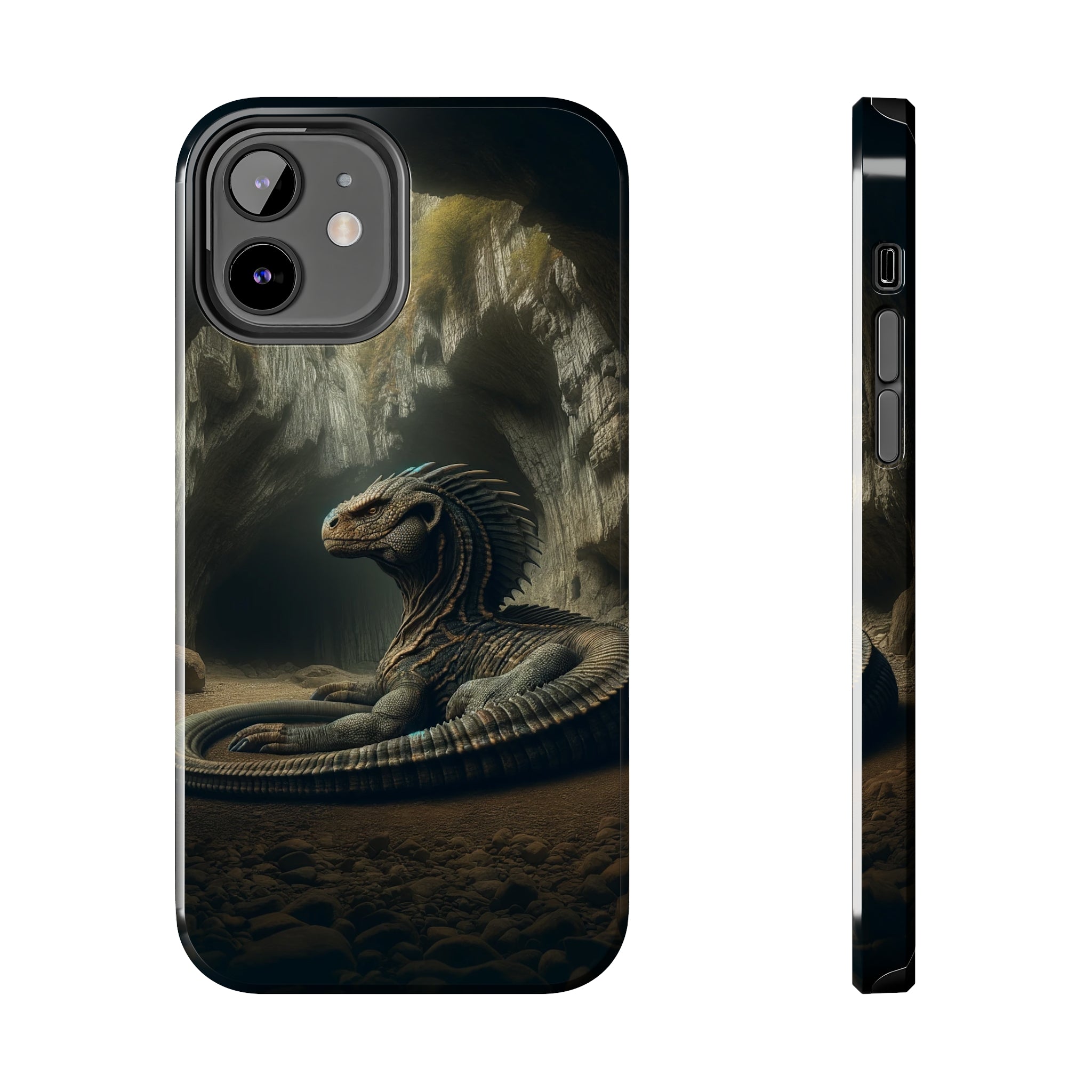 Basilisk in a cave - Tough Phone Case