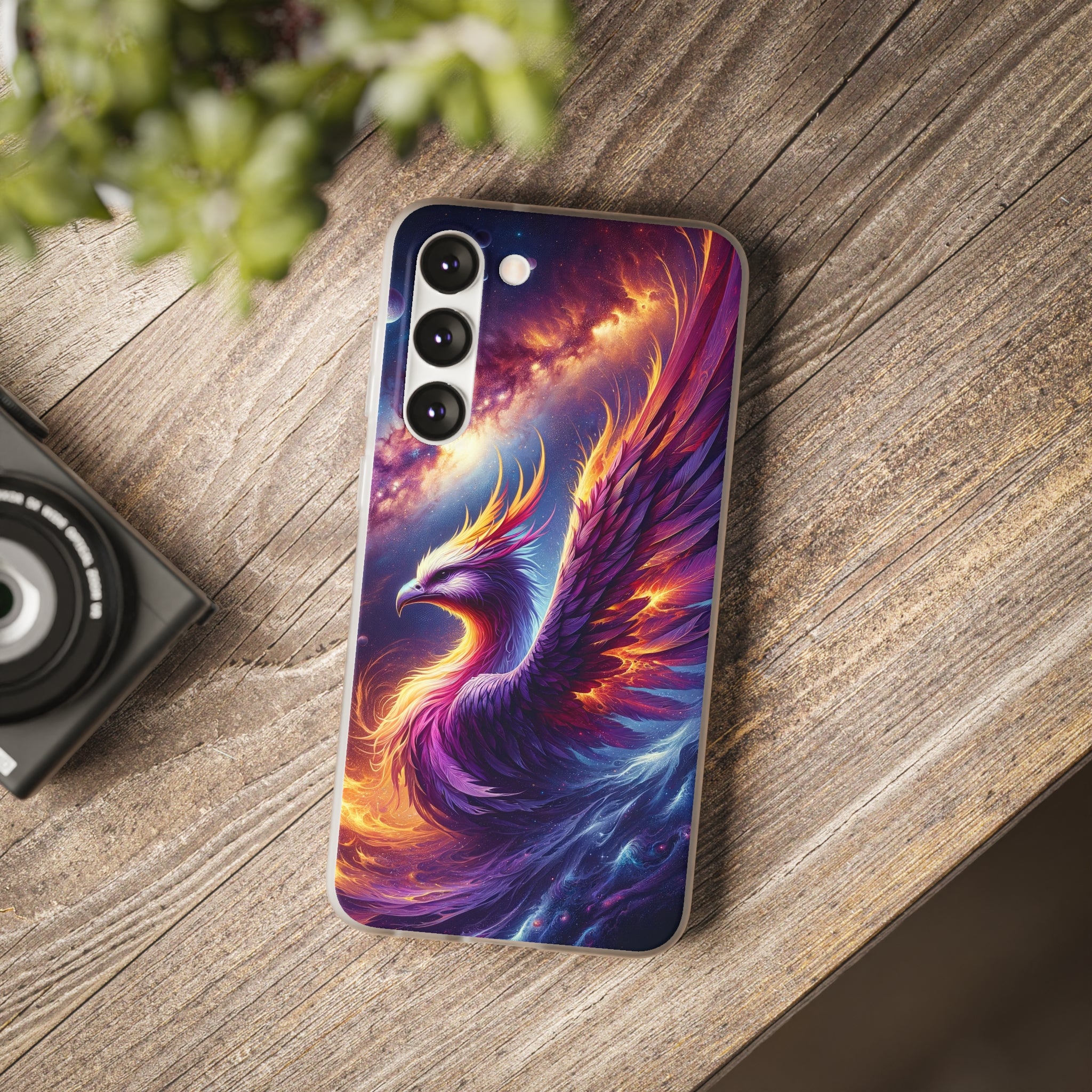 Purple Phoenix - Flexi Case (Samsung only)