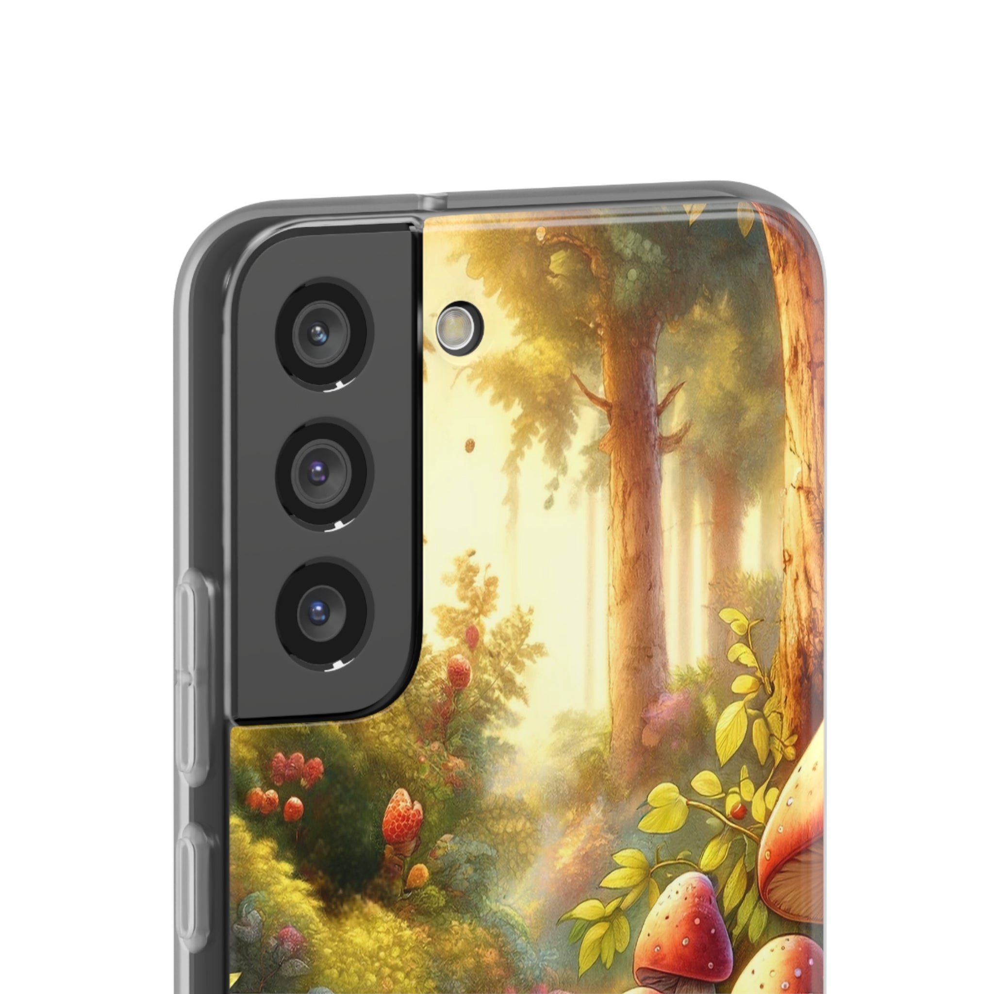 Gnome and mushrooms - Flexi Case (Samsung only)