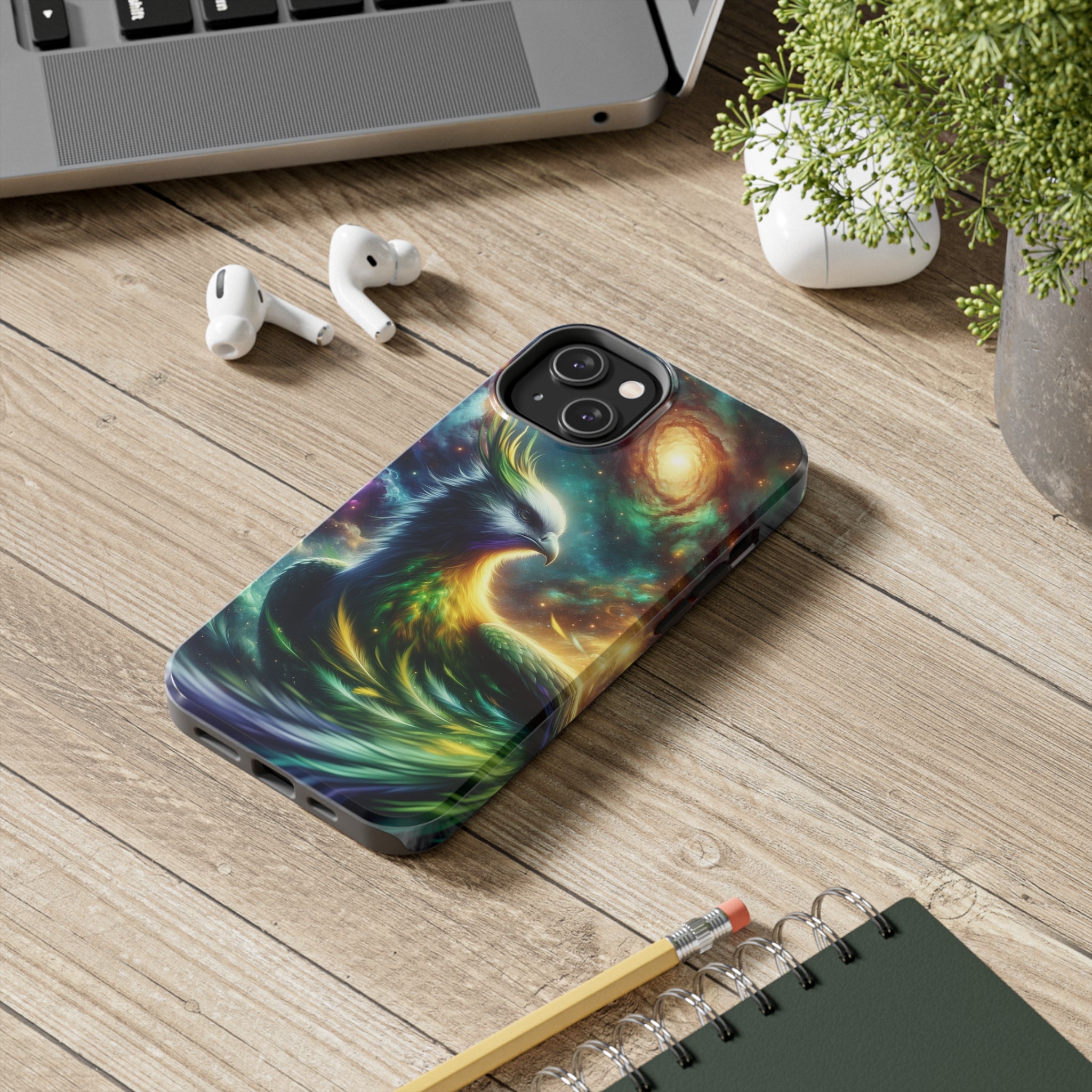 Green Phoenix - Tough Phone Case