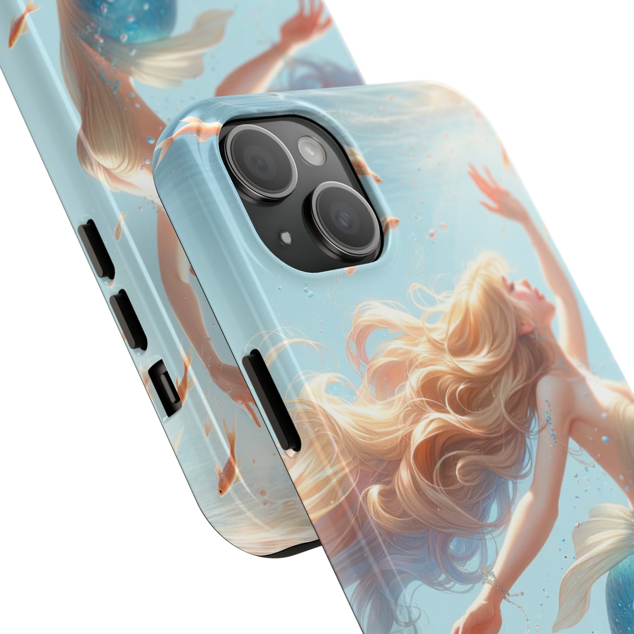 Blond mermaid - Tough Phone Case