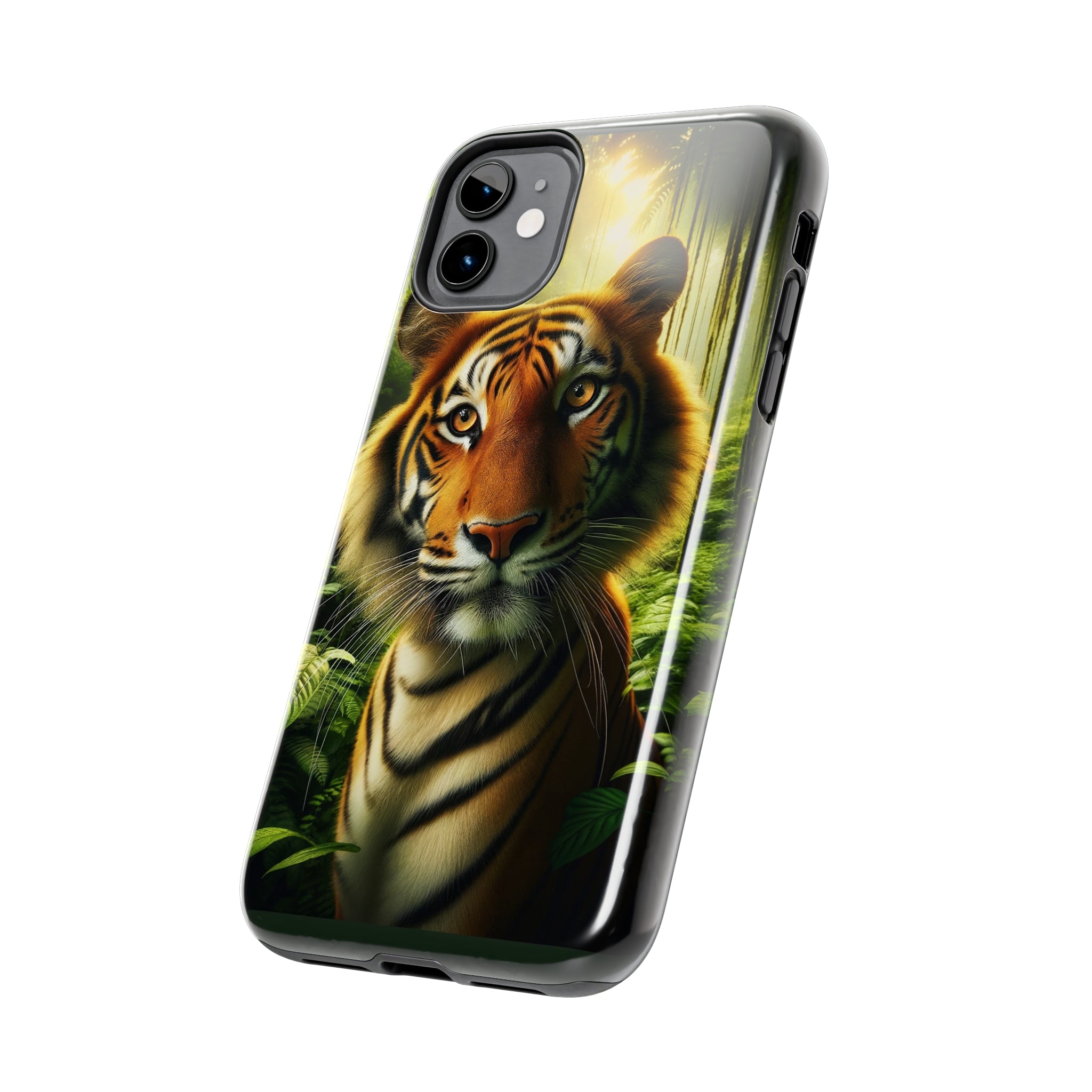 Curious Tiger - Tough Phone Case