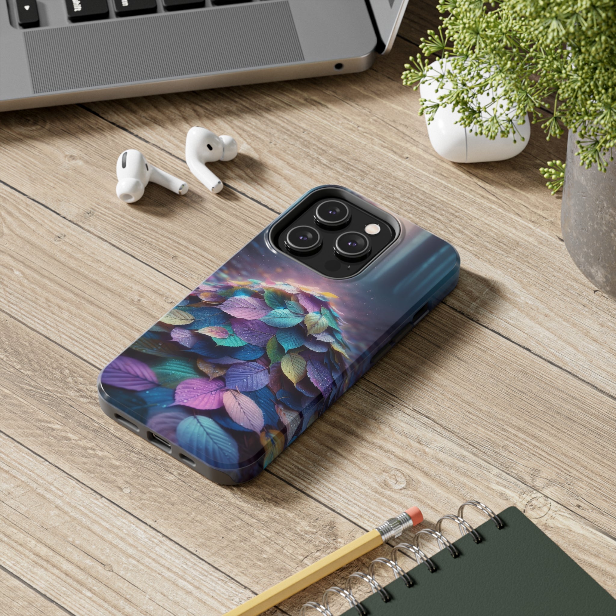 Pile of pastel leaves - Tough Phone Case