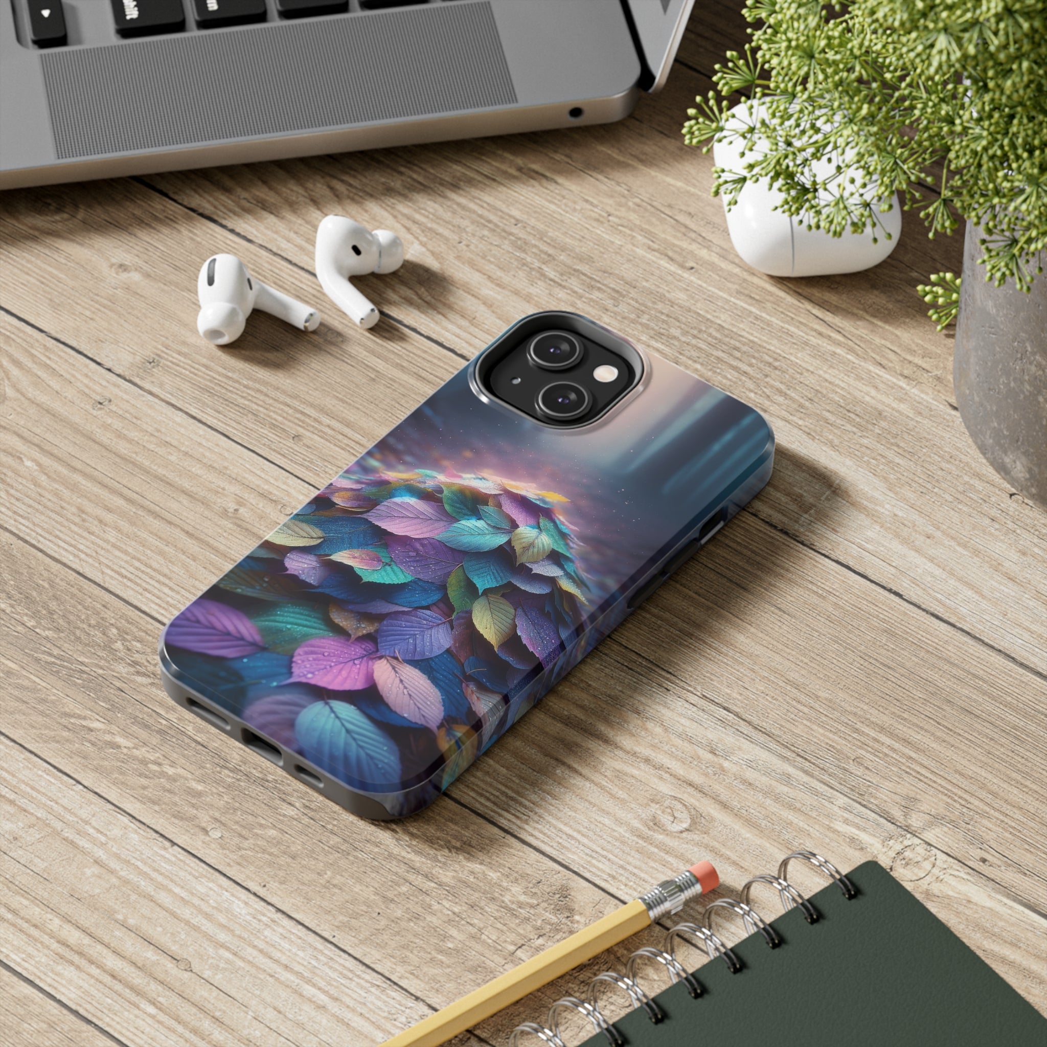 Pile of pastel leaves - Tough Phone Case