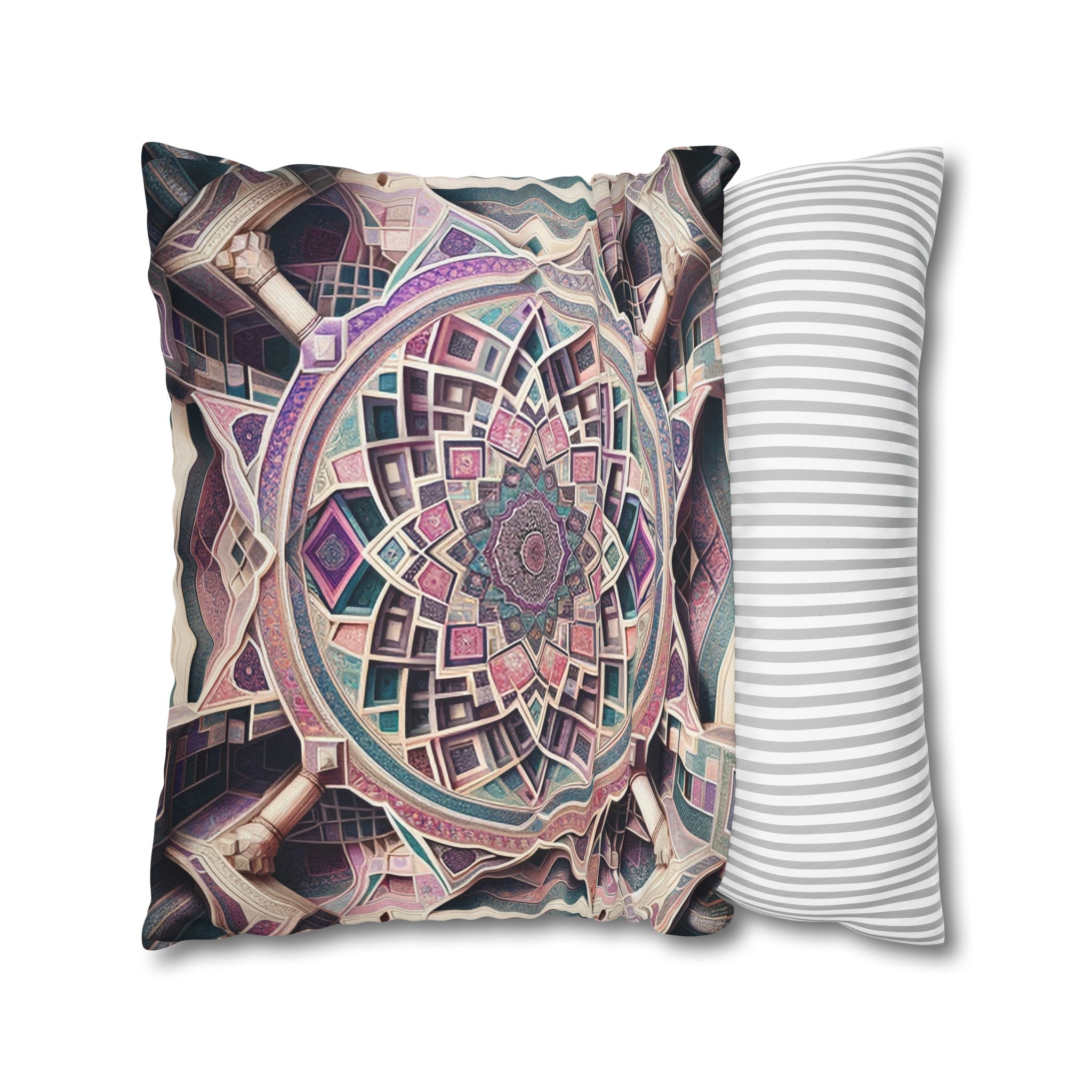 Persian Art 6 - Polyester Square Pillowcase