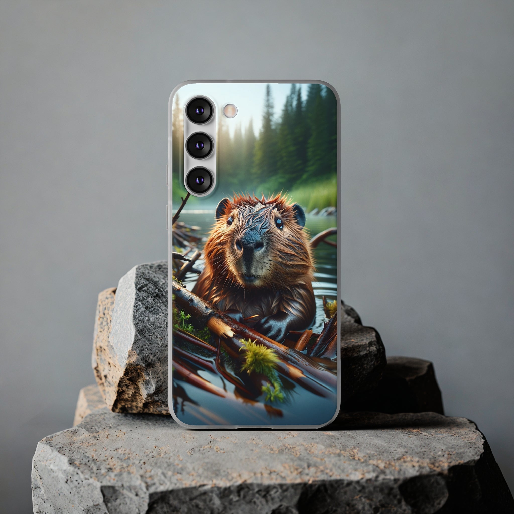 Curious Beaver - Flexi Case (Samsung only)