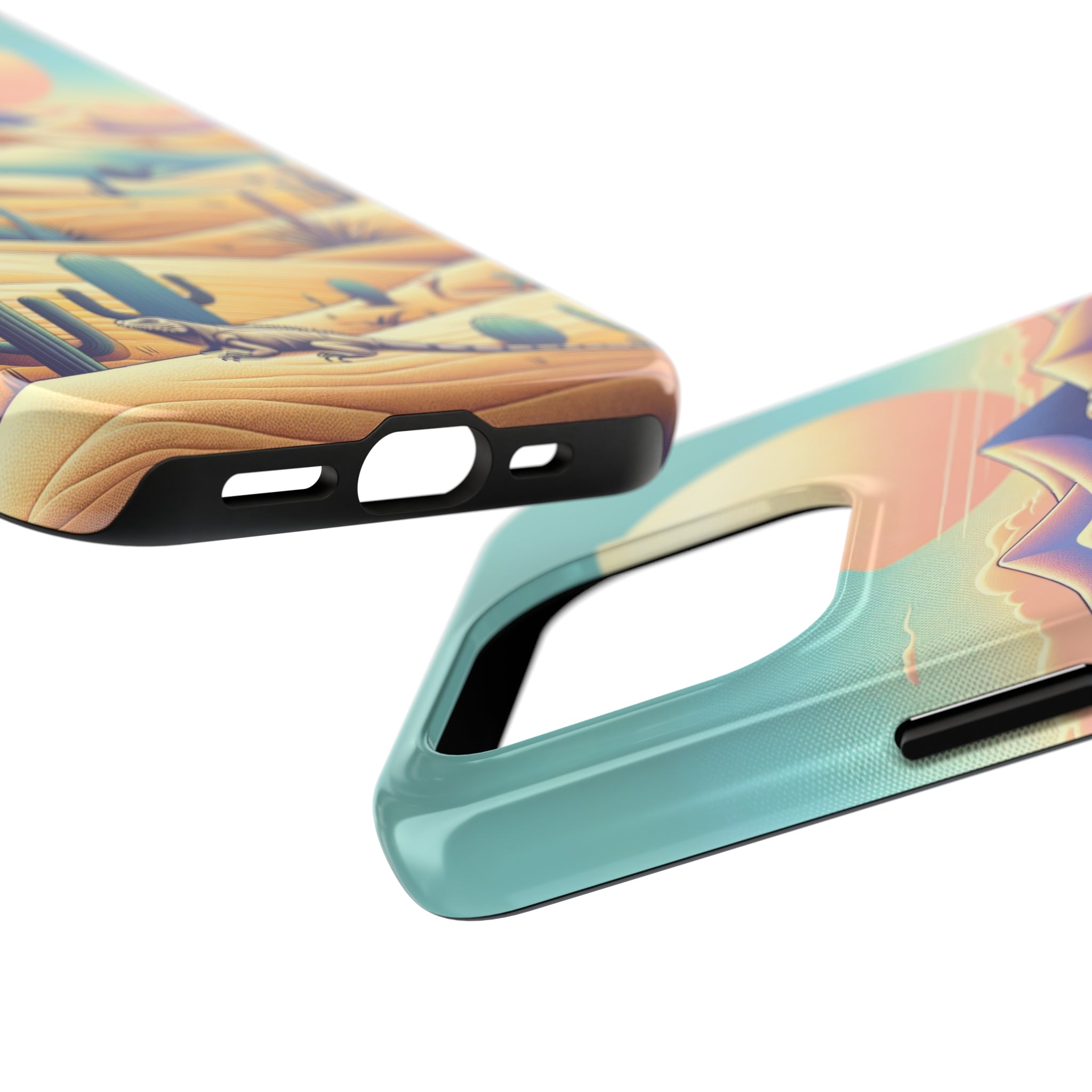 Iguana in the desert 2 - Tough Phone Case