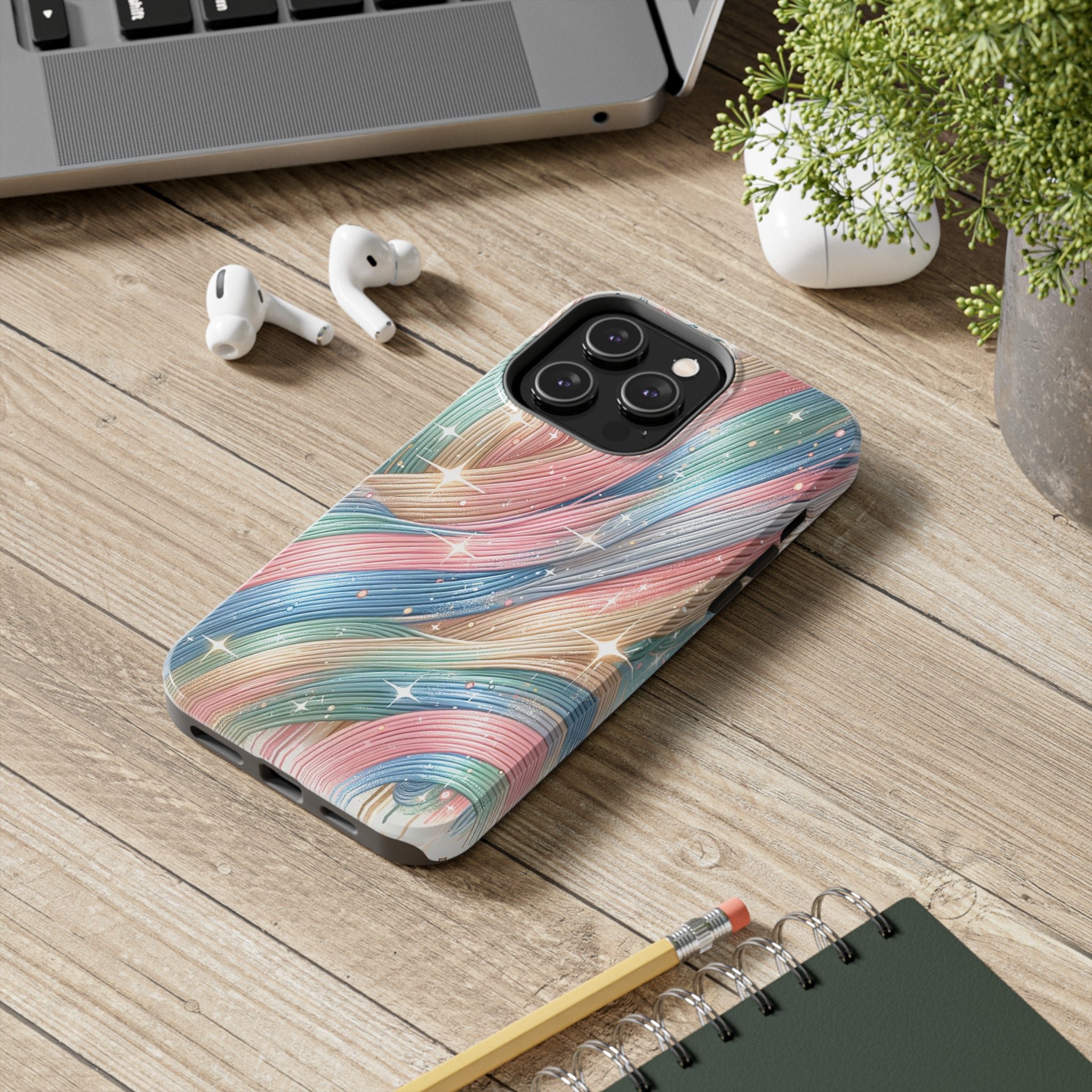 Pastel strokes - Tough Phone Case