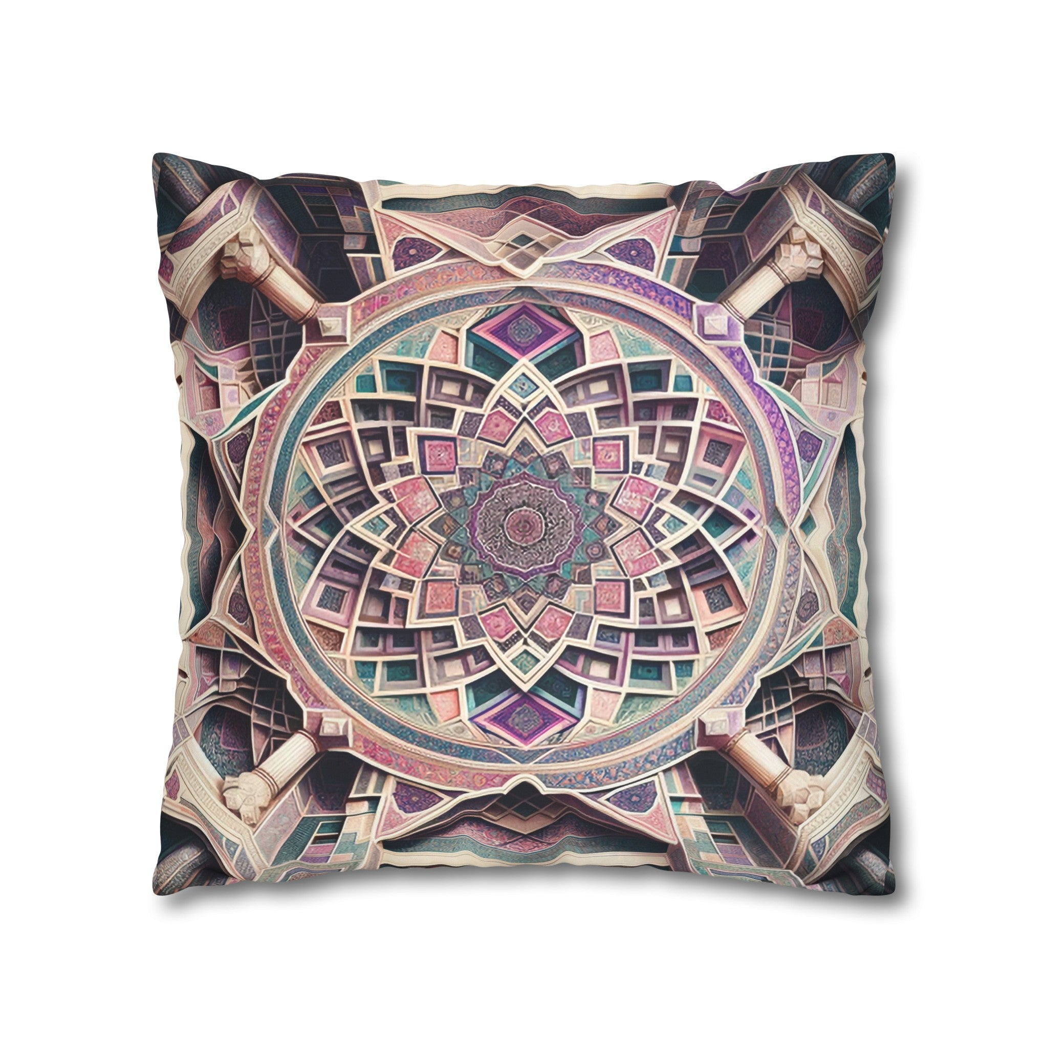 Persian Art (6) - Suede Square Pillowcase