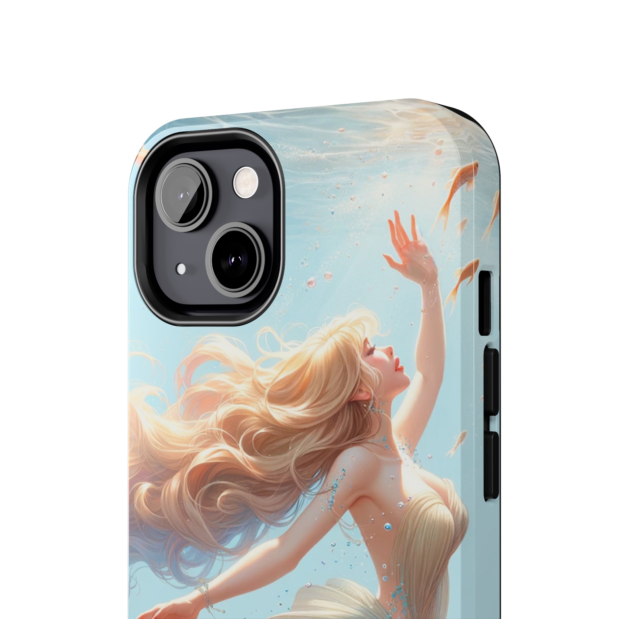 Blond mermaid - Tough Phone Case