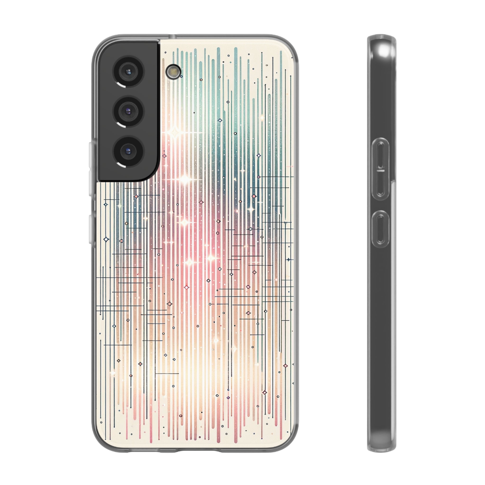 Pastel Lines- Flexi Case (Samsung only)