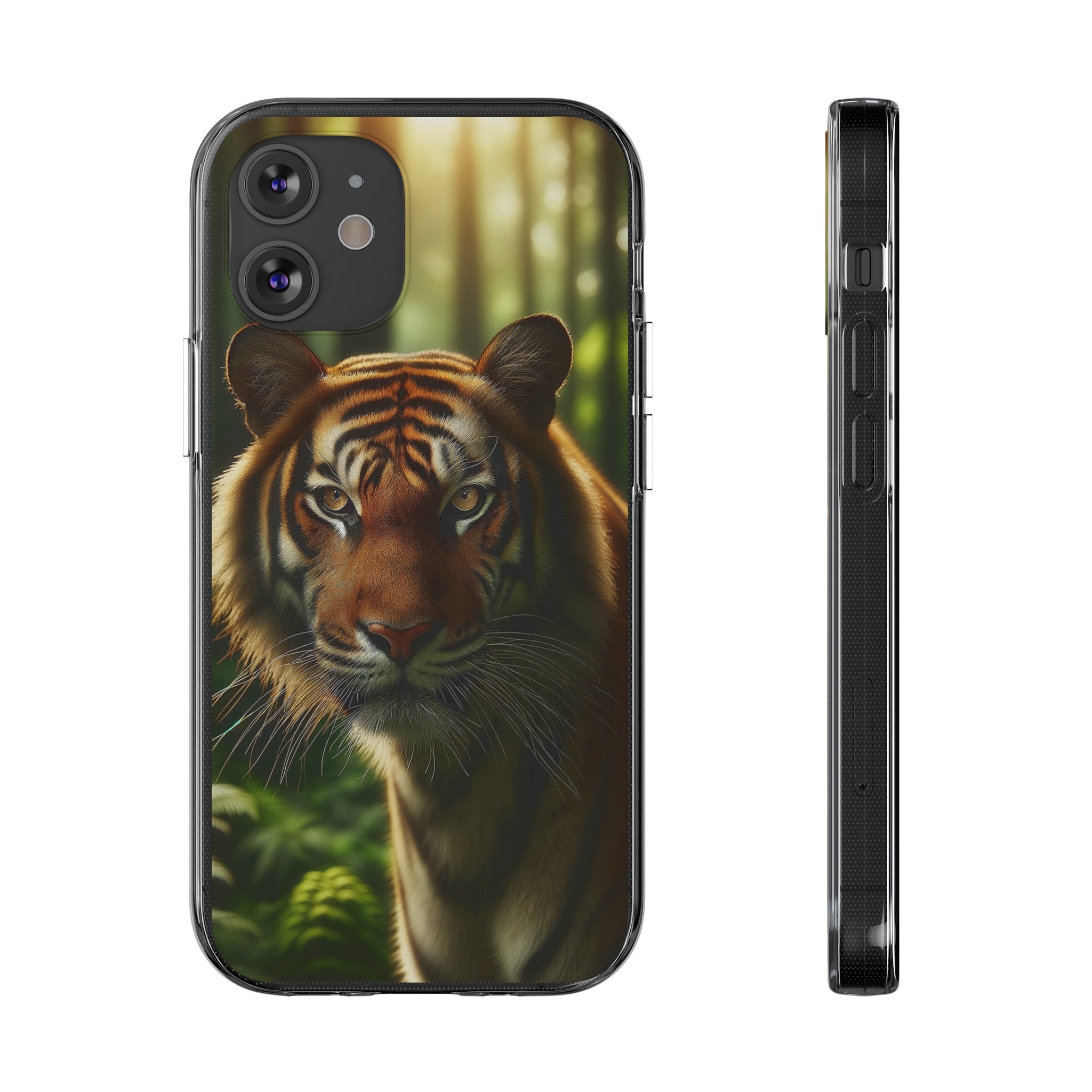 Curious Tiger - Soft Phone Case