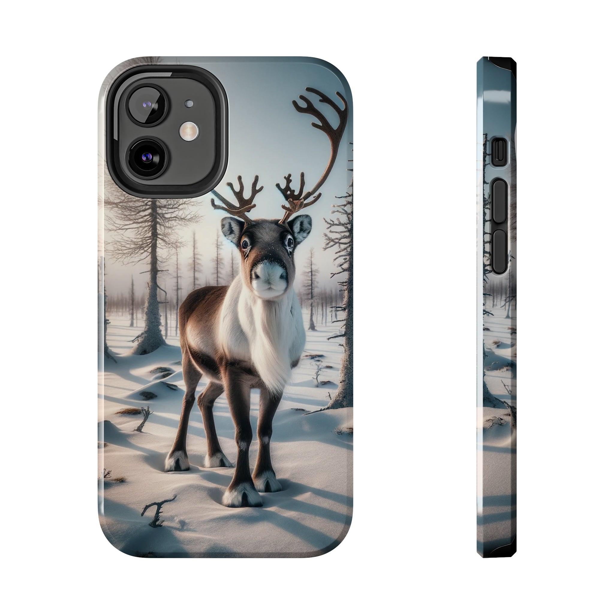 Curious reindeer - Tough Phone Case