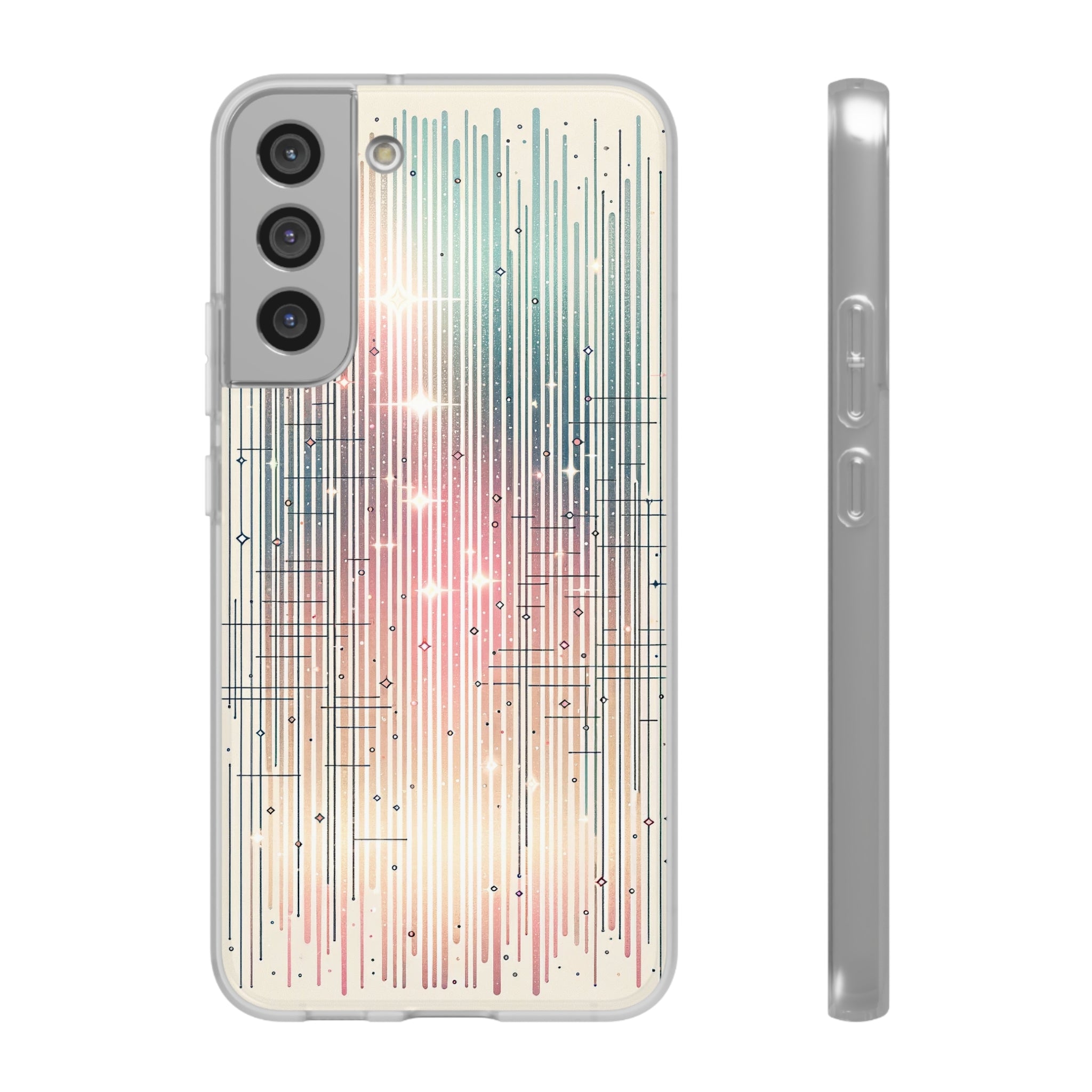 Pastel Lines- Flexi Case (Samsung only)