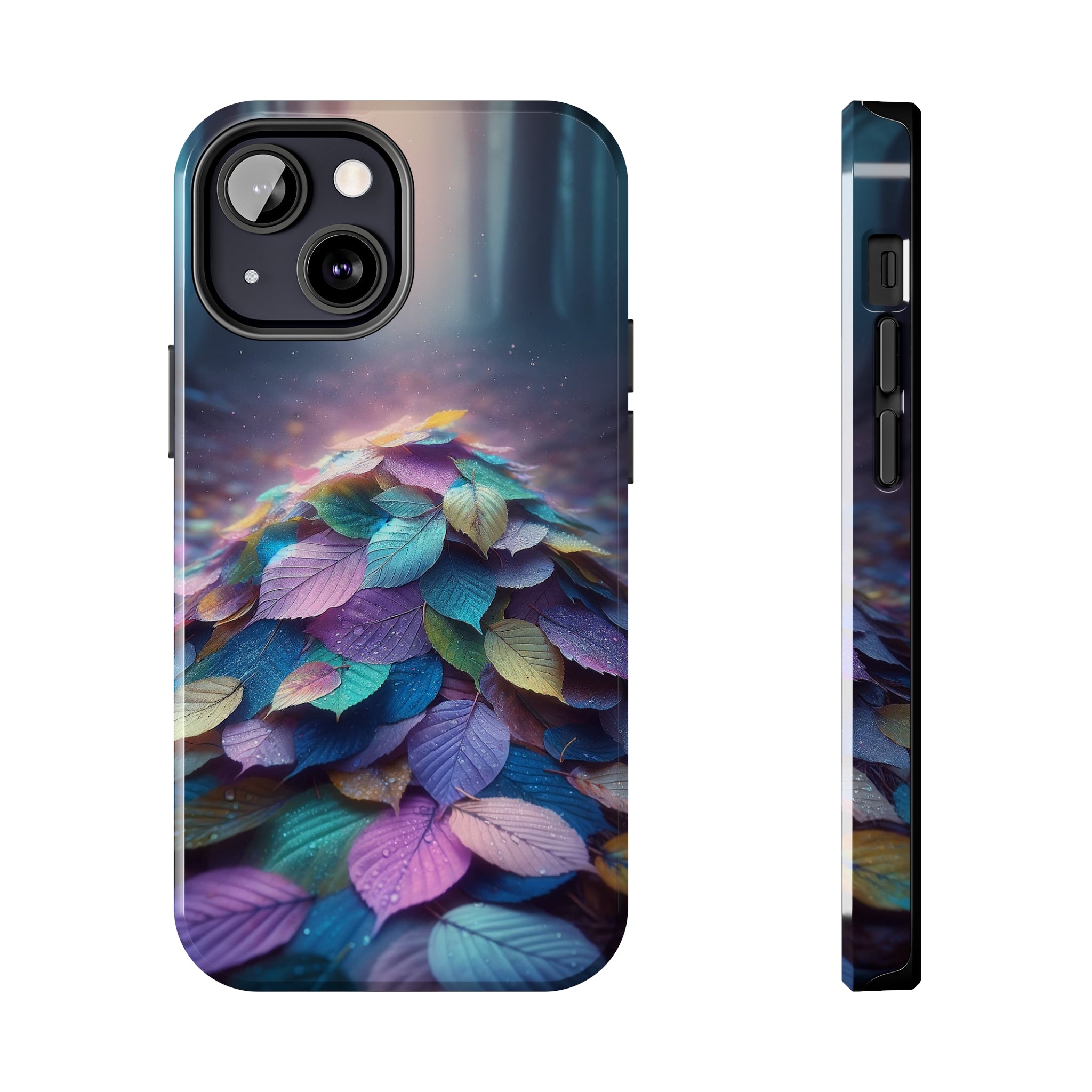 Pile of pastel leaves - Tough Phone Case