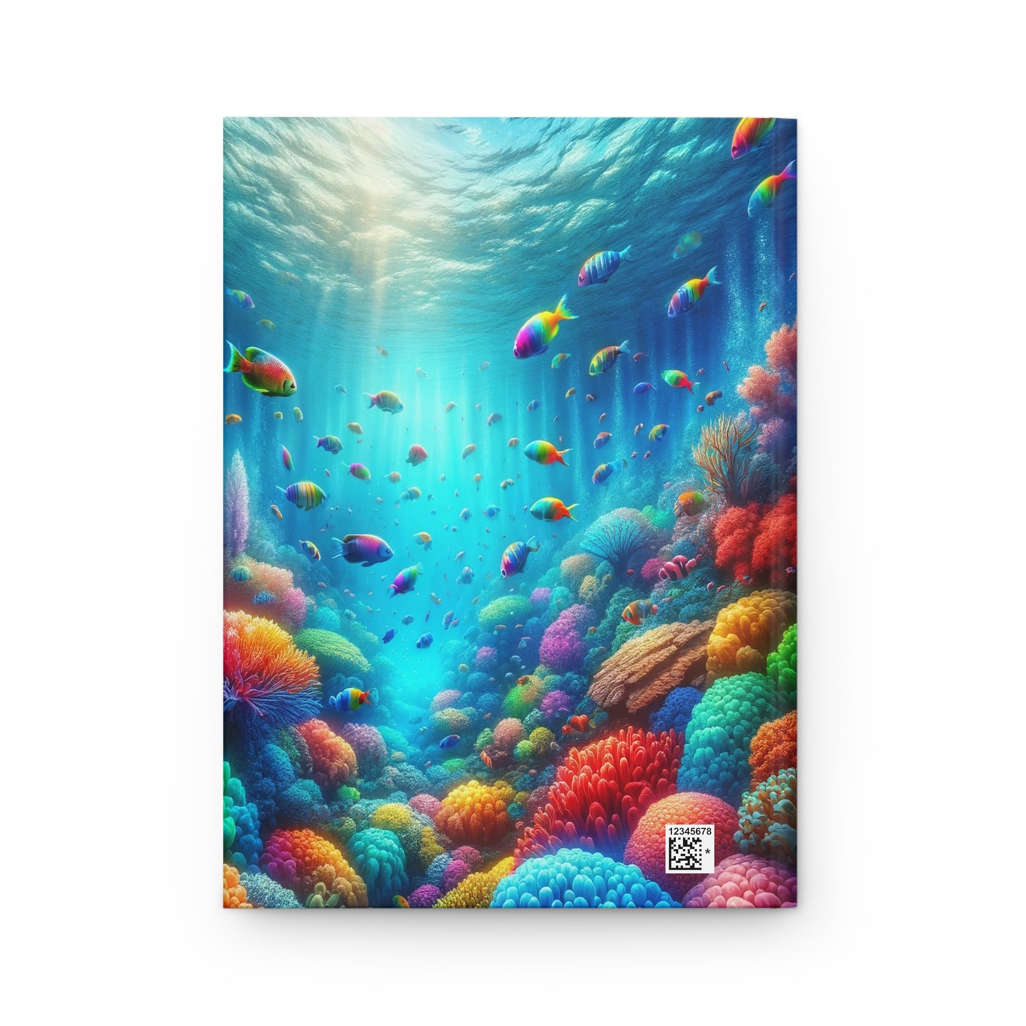 Colourful fish - Hardcover Notebook