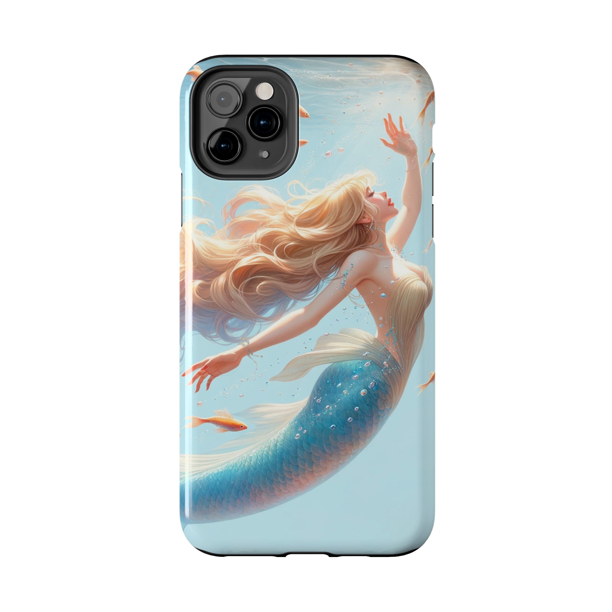 Blond mermaid - Tough Phone Case