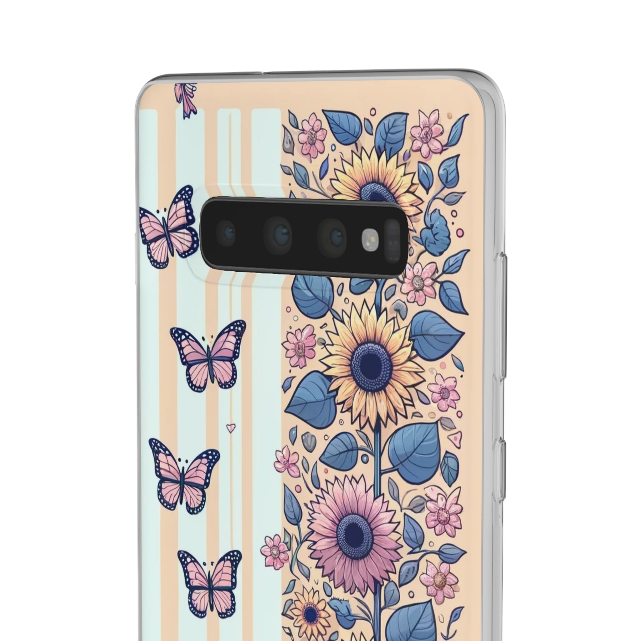 Sunflowers and butterflies - Flexi Case (Samsung only)