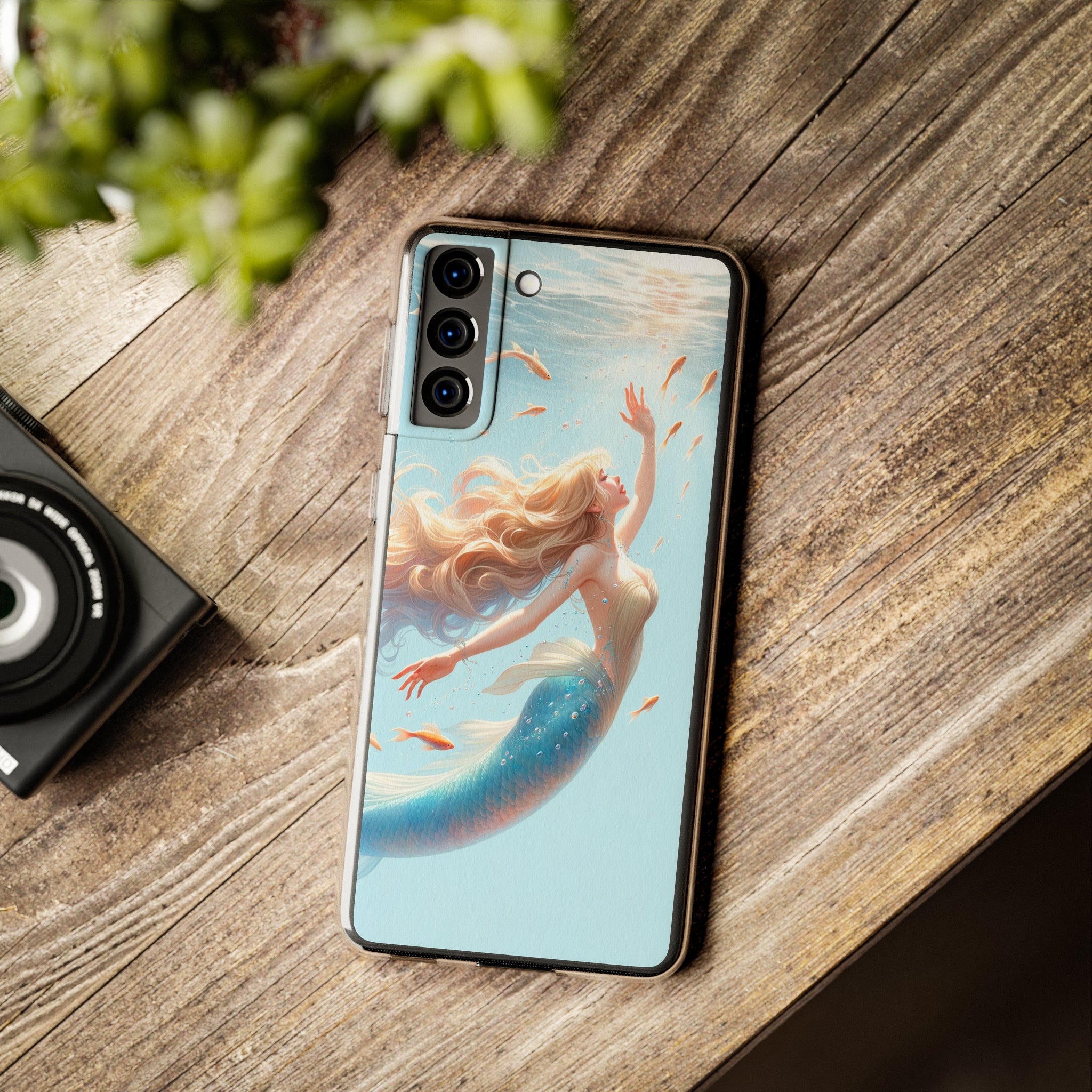 Blond Mermaid - Soft Phone Case