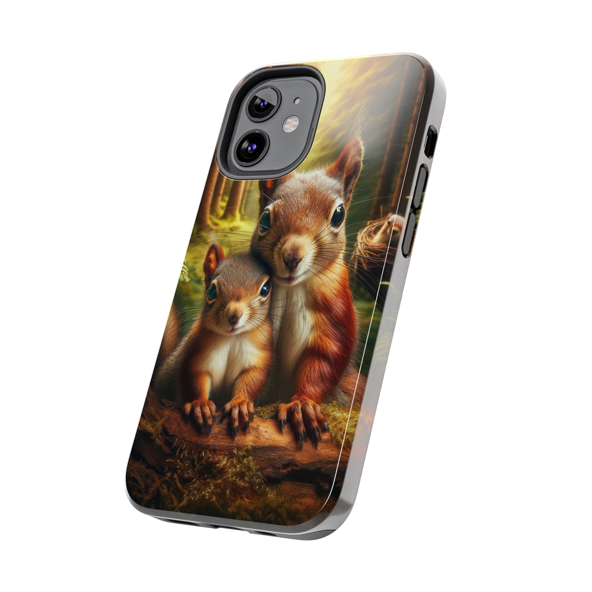 Two squirrels - Tough Phone Case