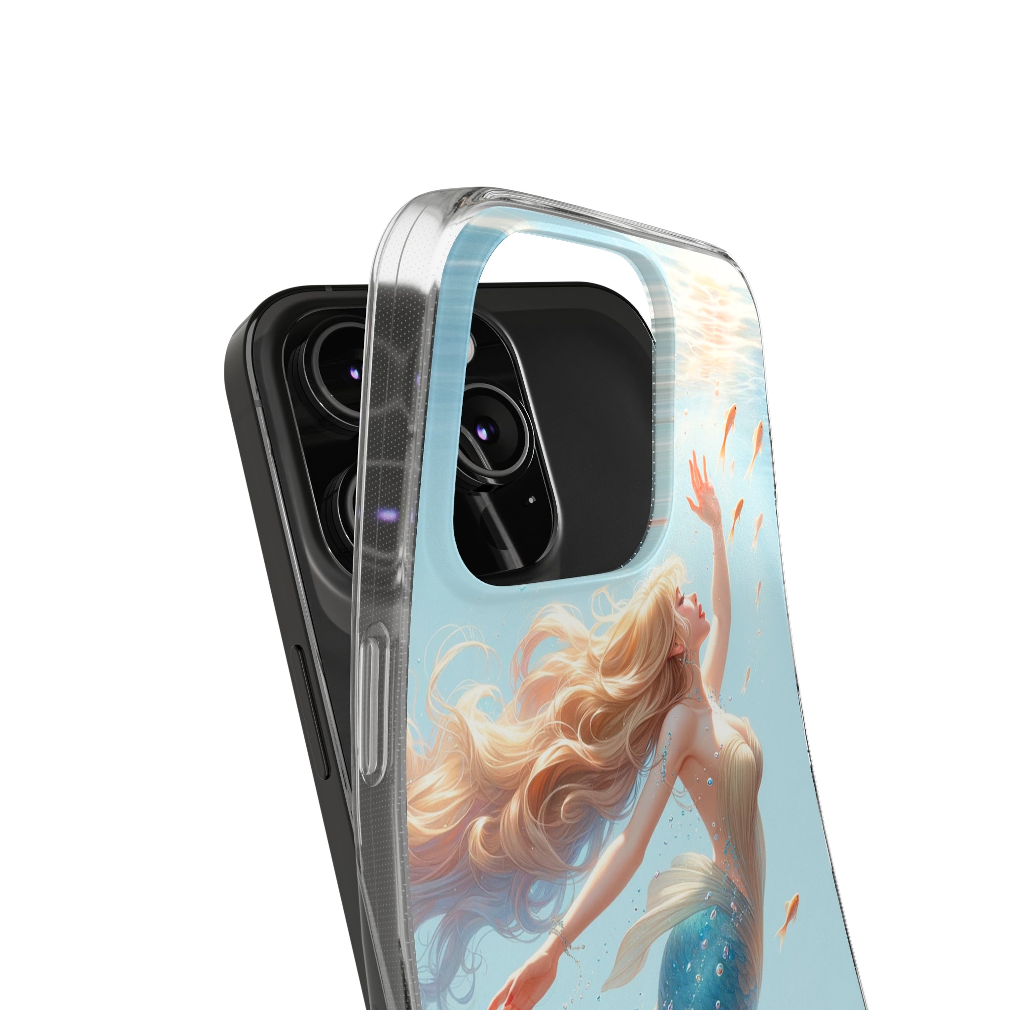 Blond Mermaid - Soft Phone Case