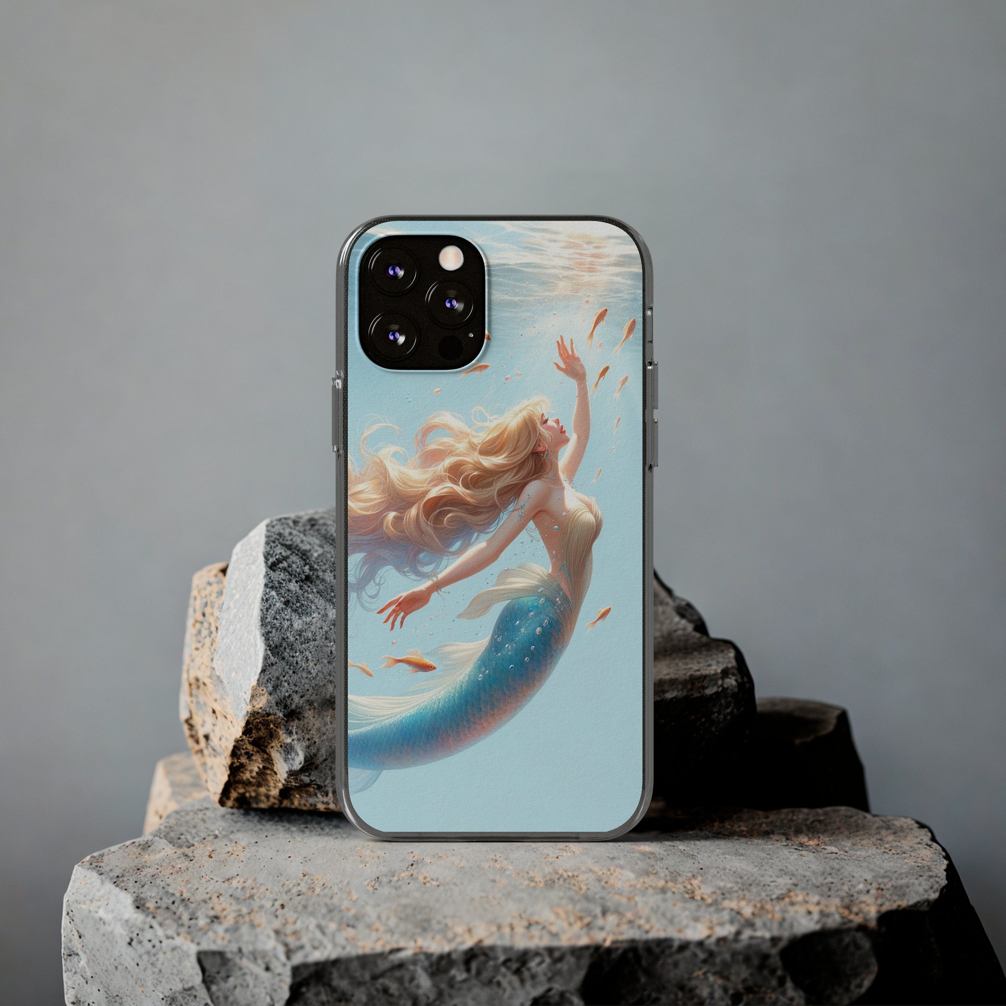 Blond Mermaid - Soft Phone Case