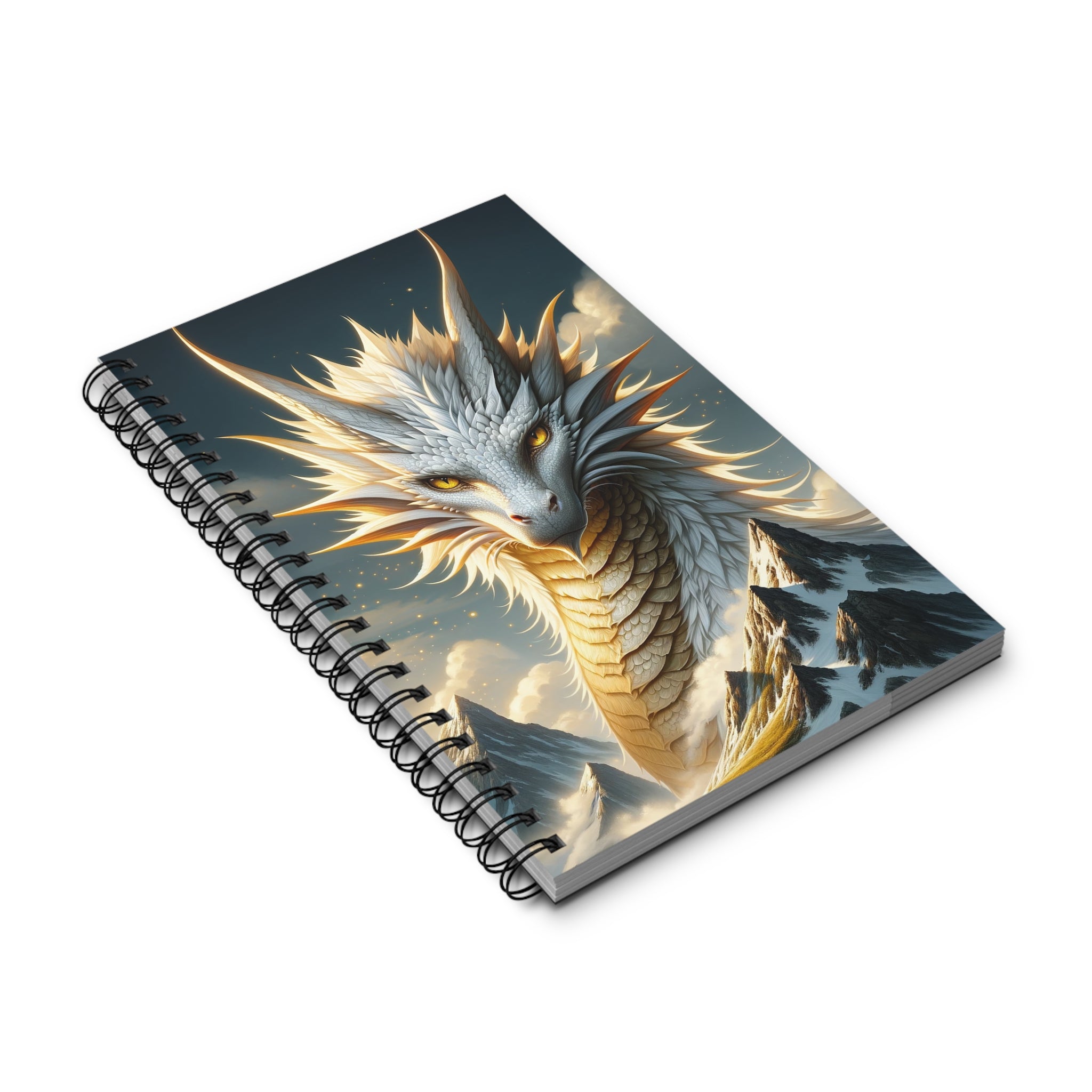 Rare golden dragon - Spiral Journal (EU)