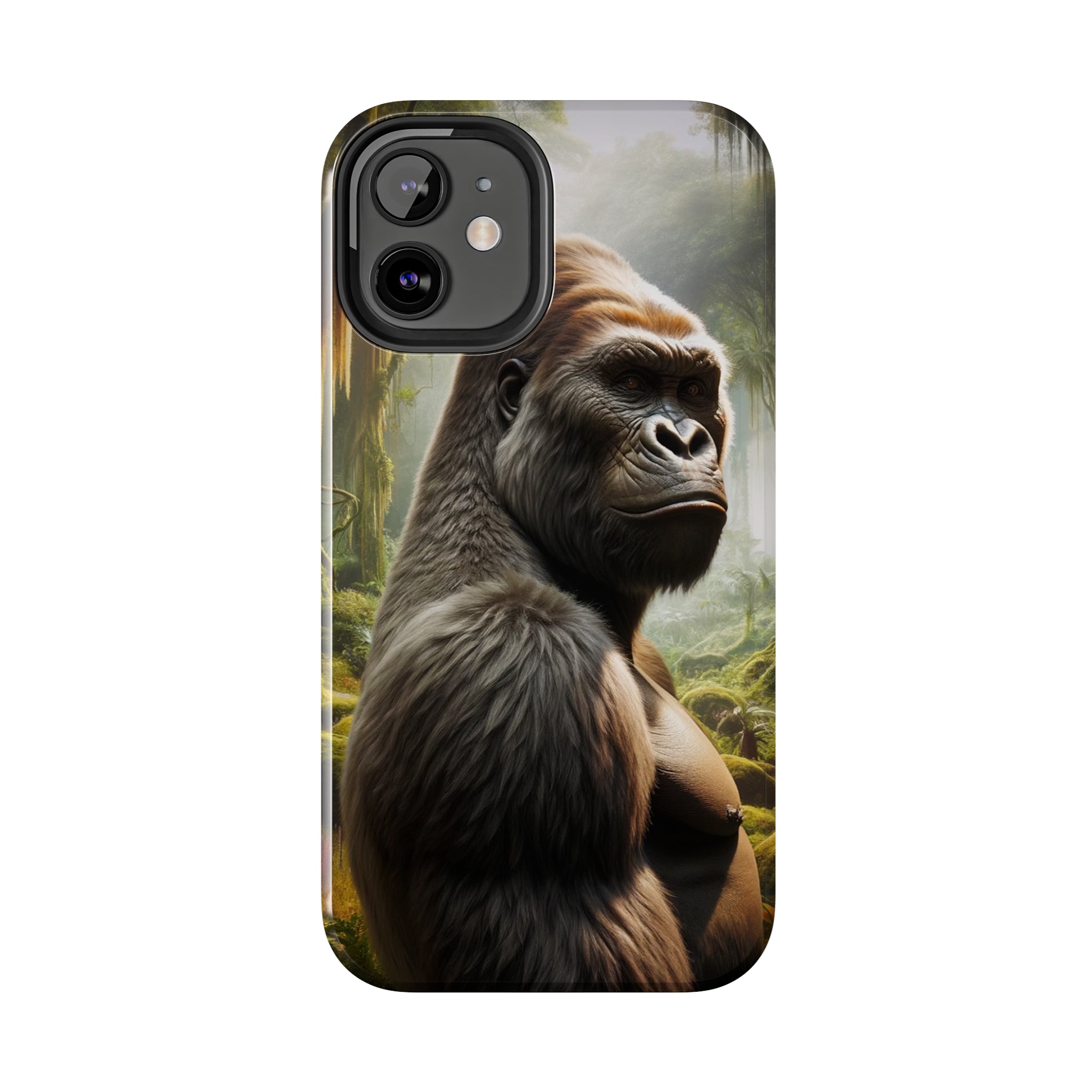 Curious gorilla - Tough Phone Case