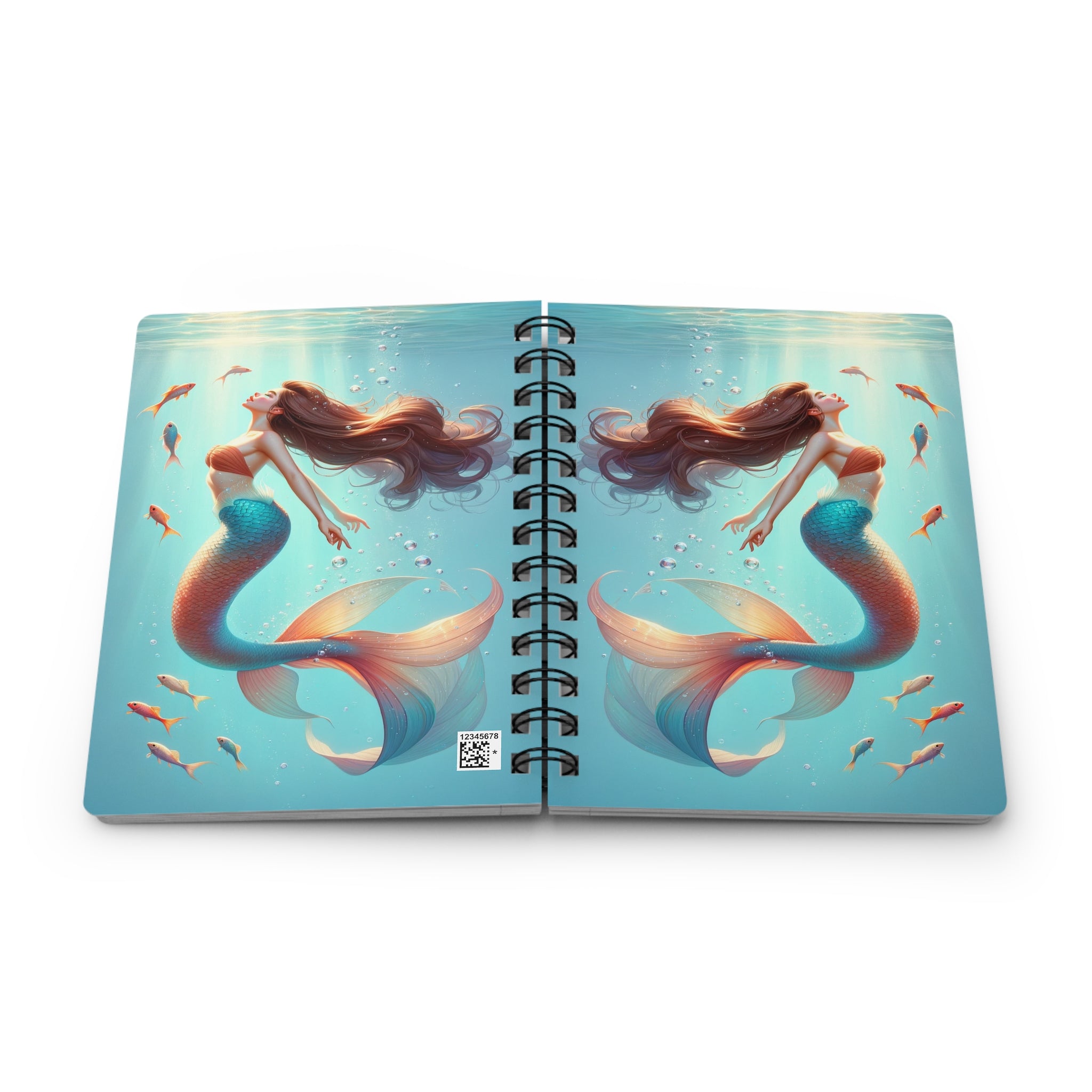 Mermaid - Spiral Notebook