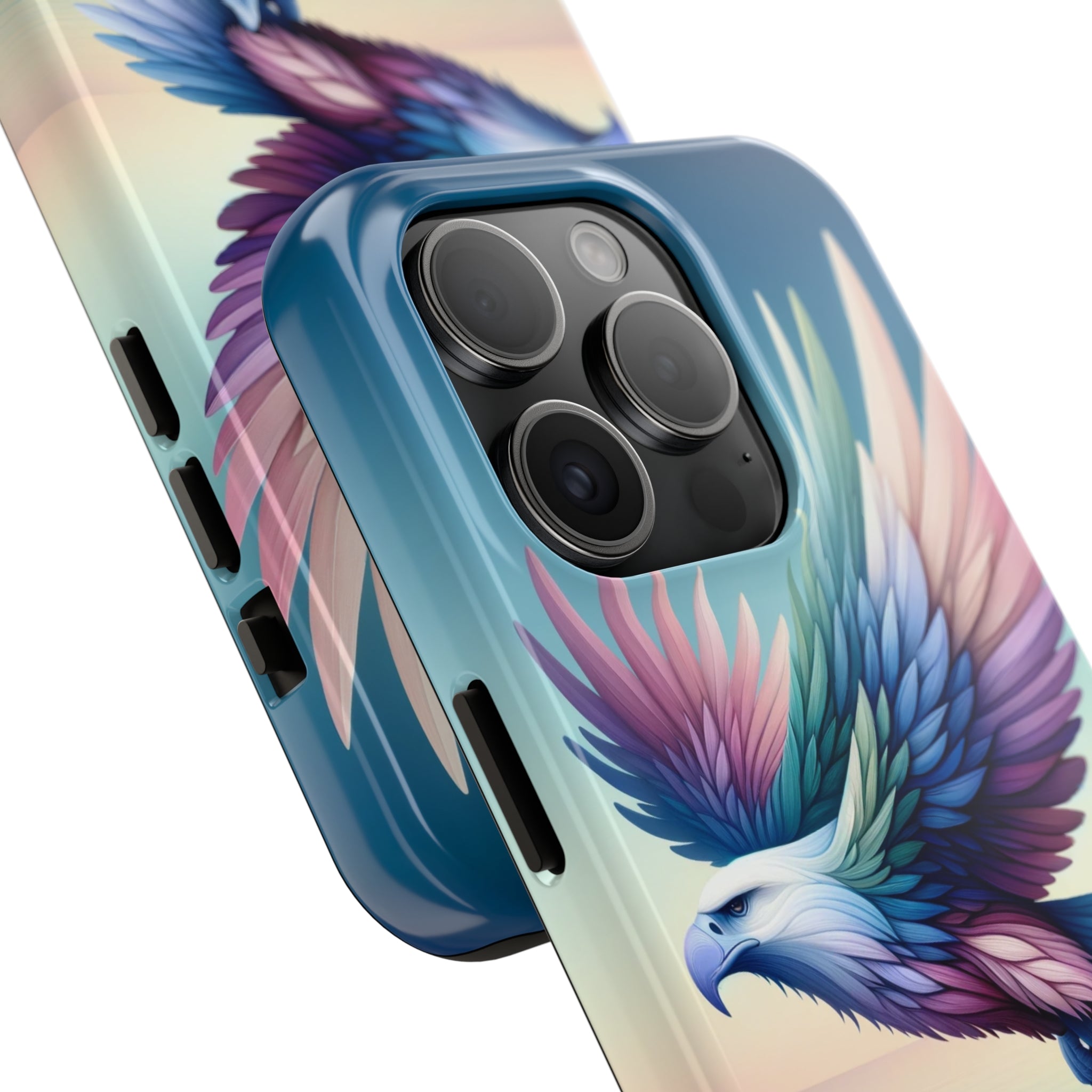 Eagle with colourful feathers - Tough Phone Case