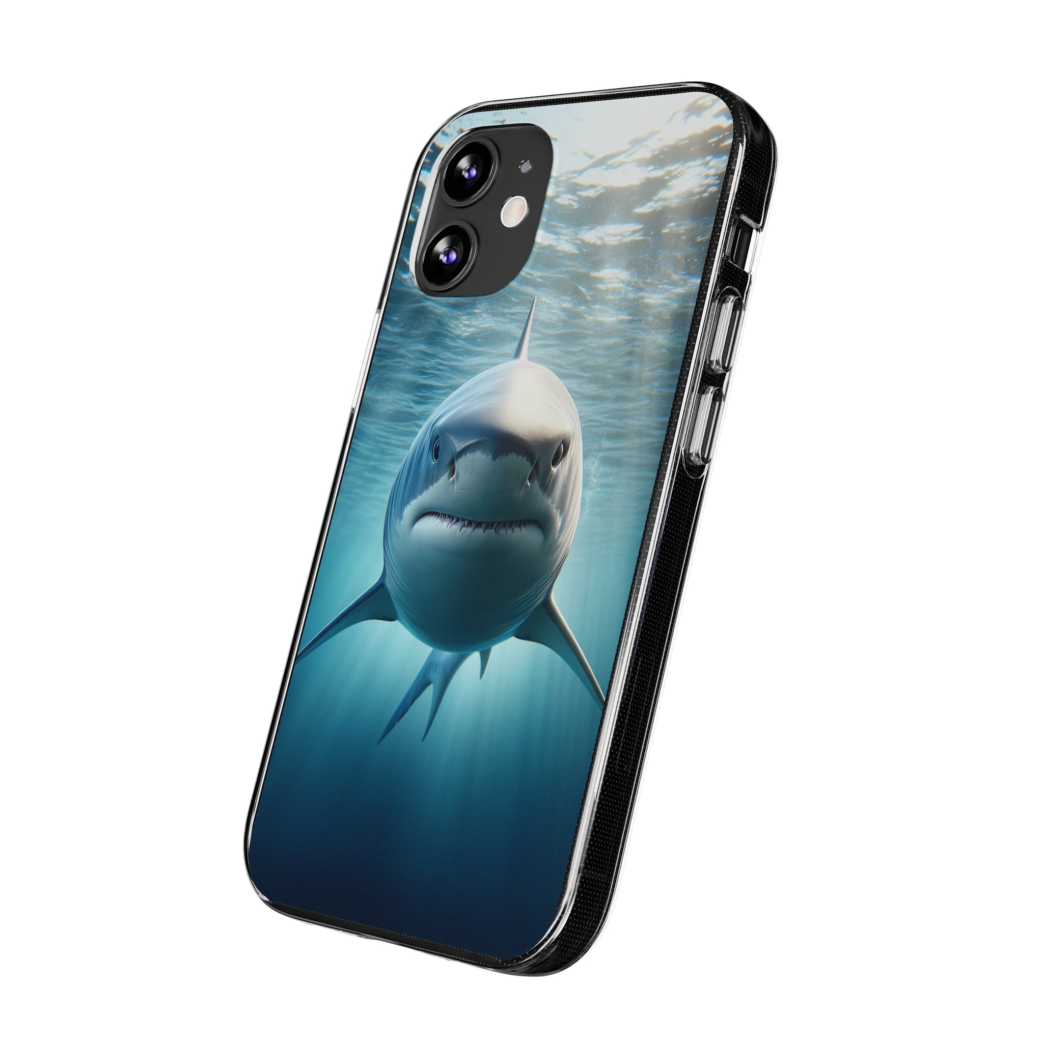 Curious Shark - Soft Phone Case