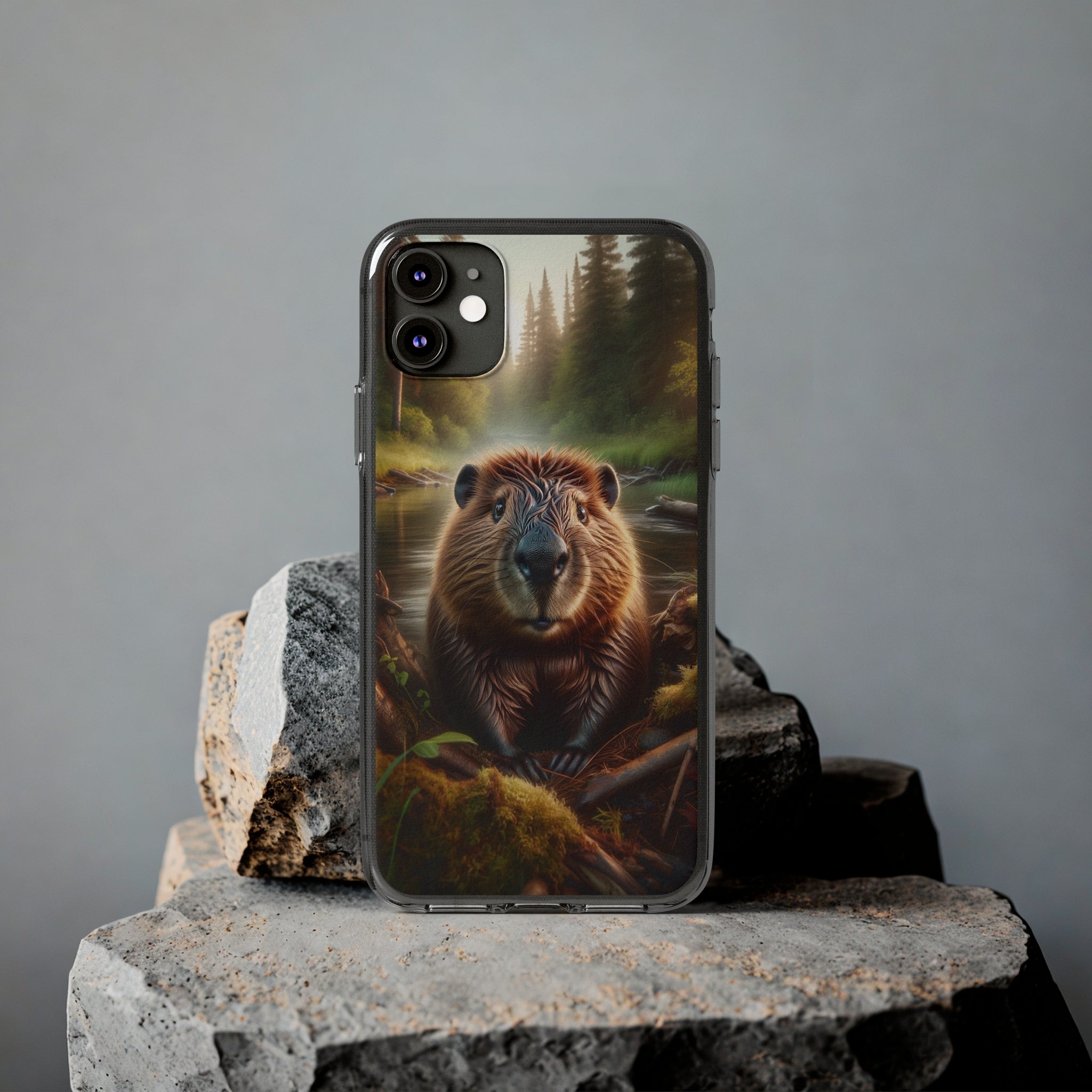 Sad Beaver - Soft Phone Case