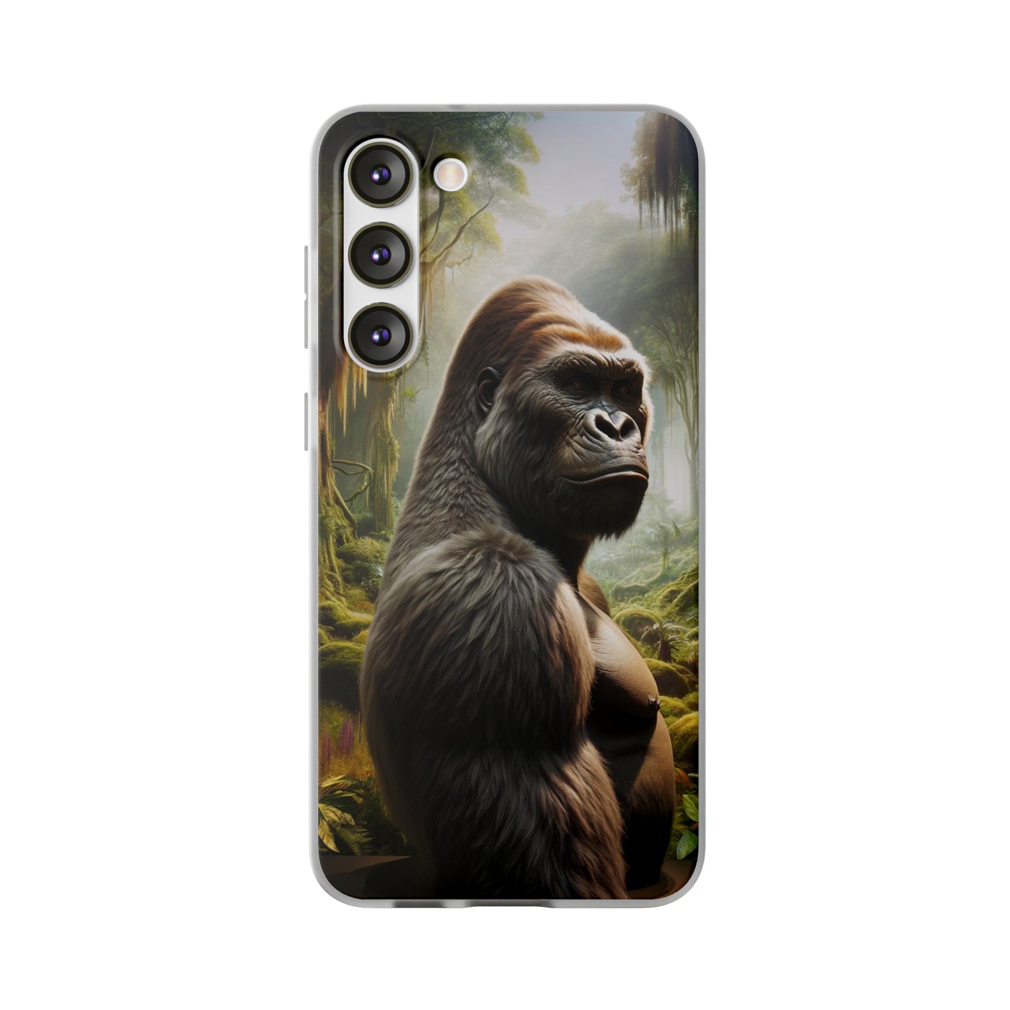 Curious Gorilla - Flexi Case (for Samsung only)