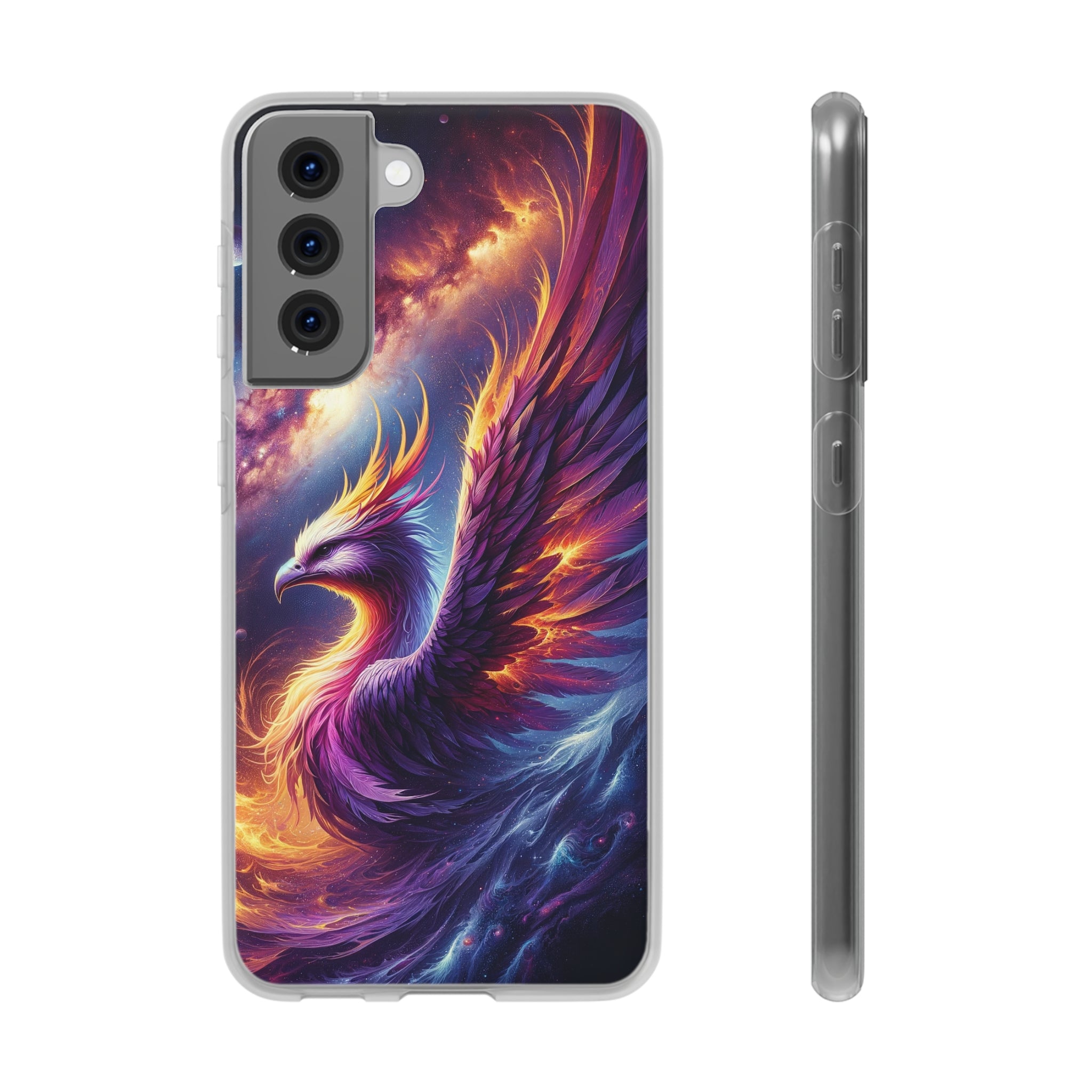 Purple Phoenix - Flexi Case (Samsung only)