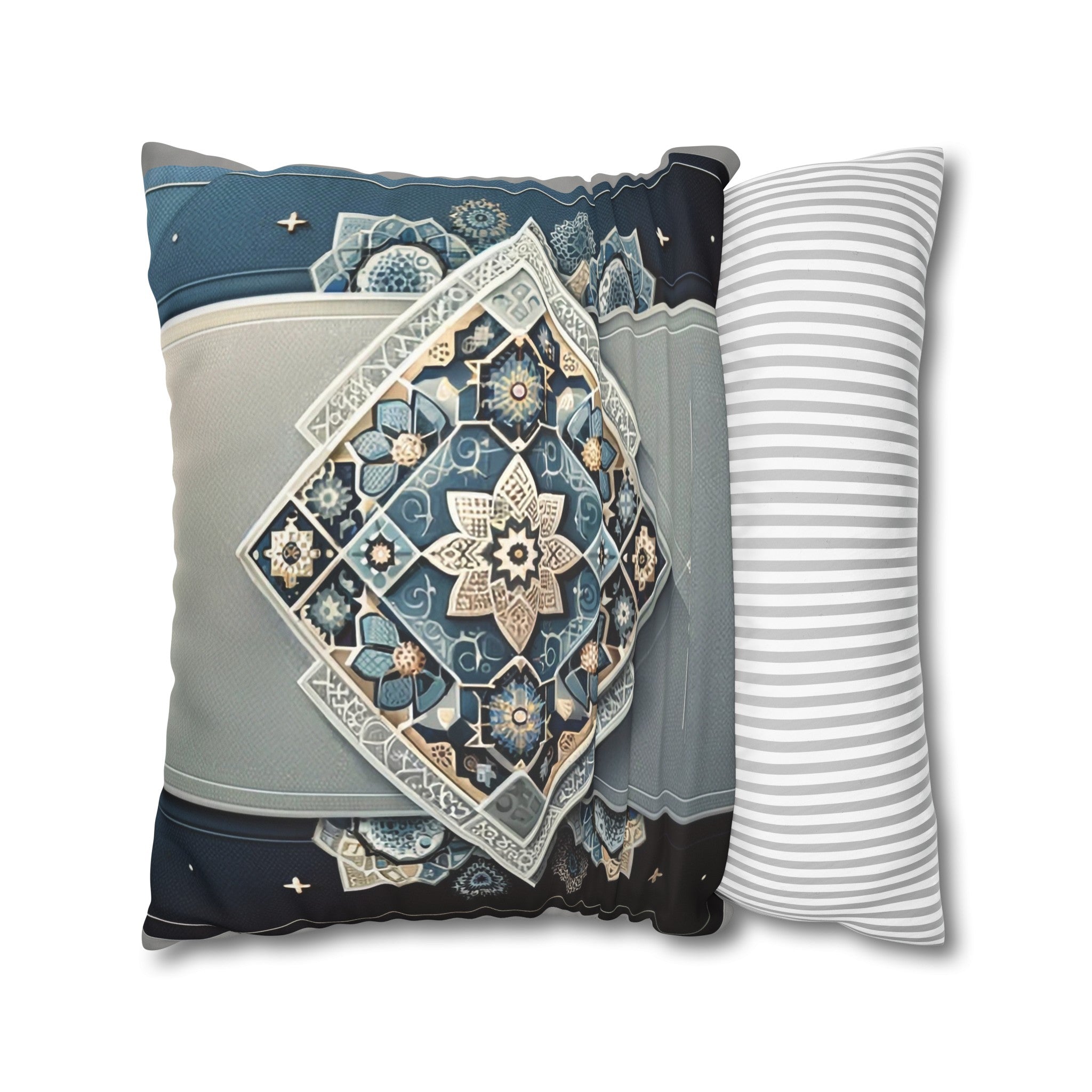 Islamic Art (7) - Suede Square Pillowcase