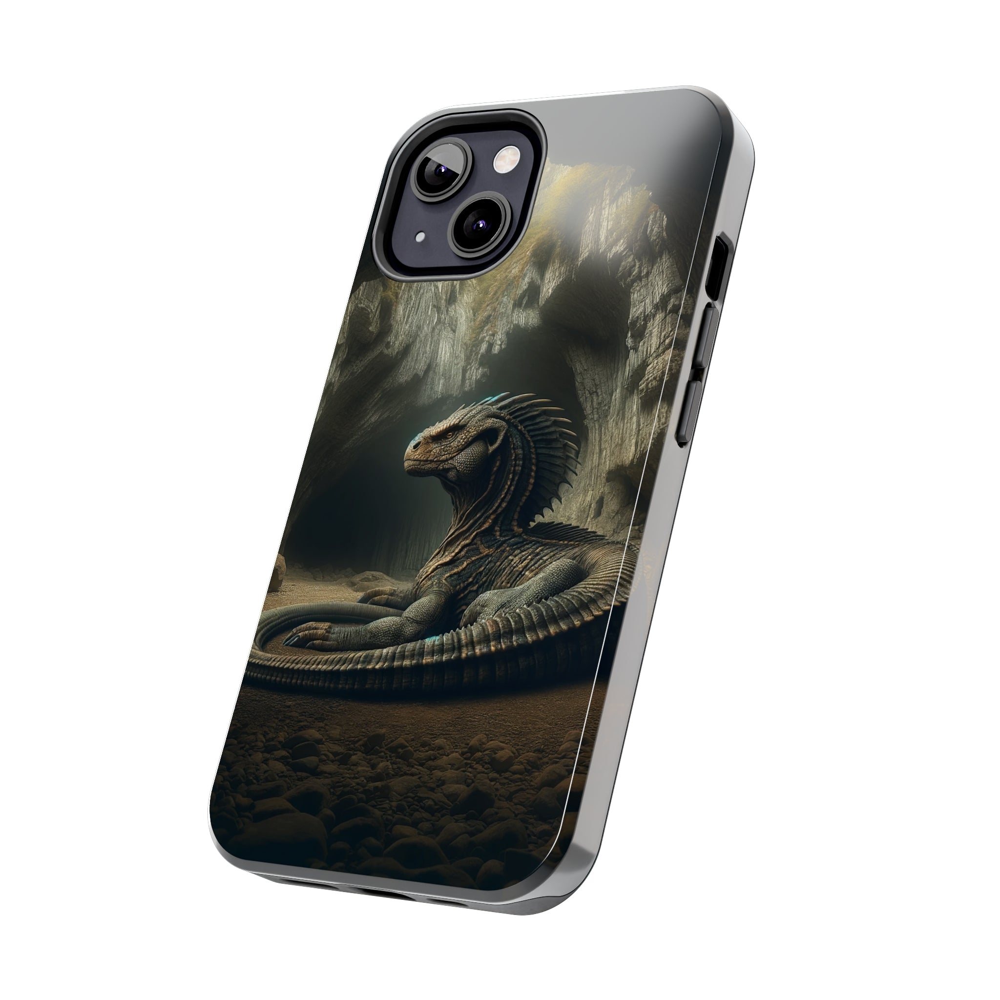 Basilisk in a cave - Tough Phone Case