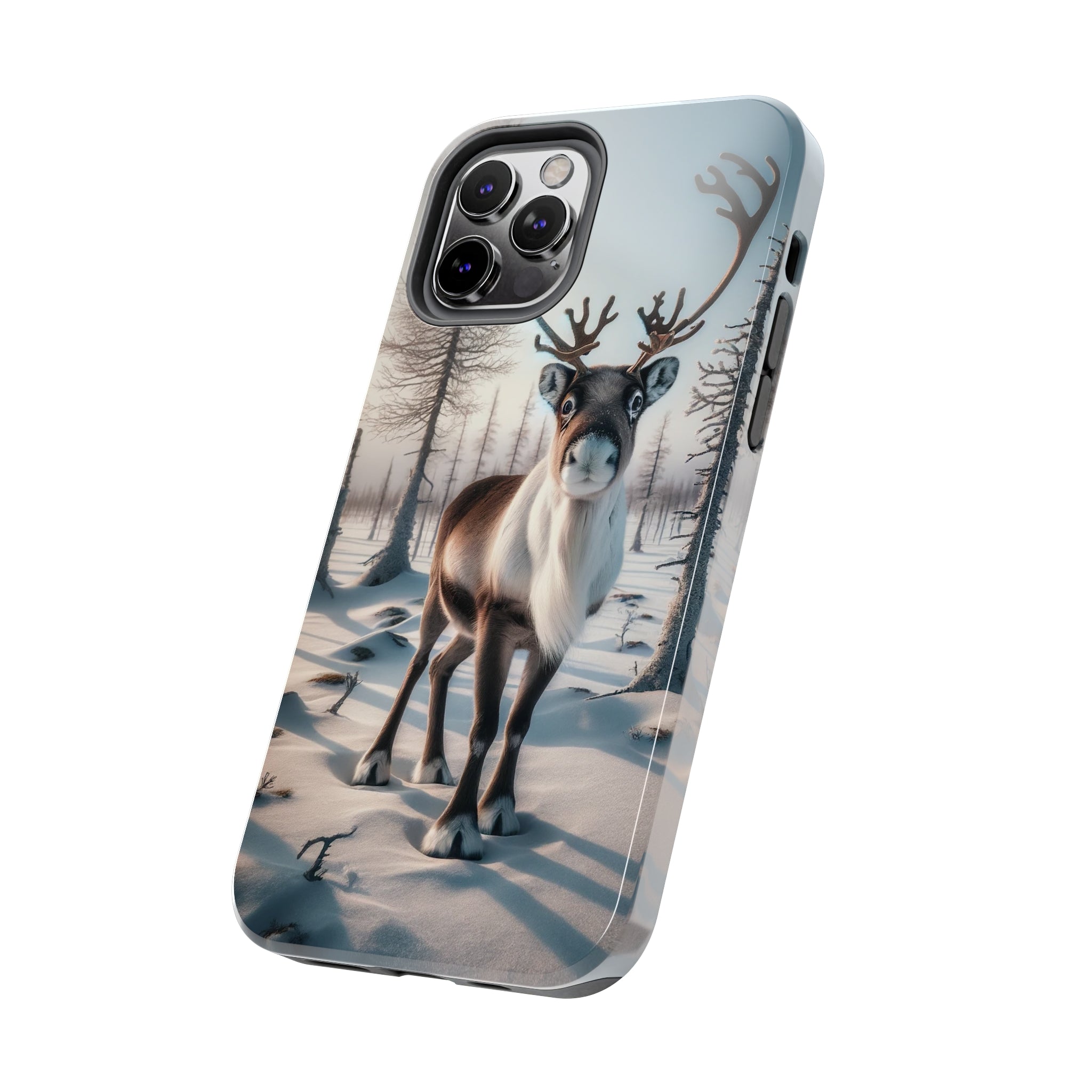 Curious reindeer - Tough Phone Case